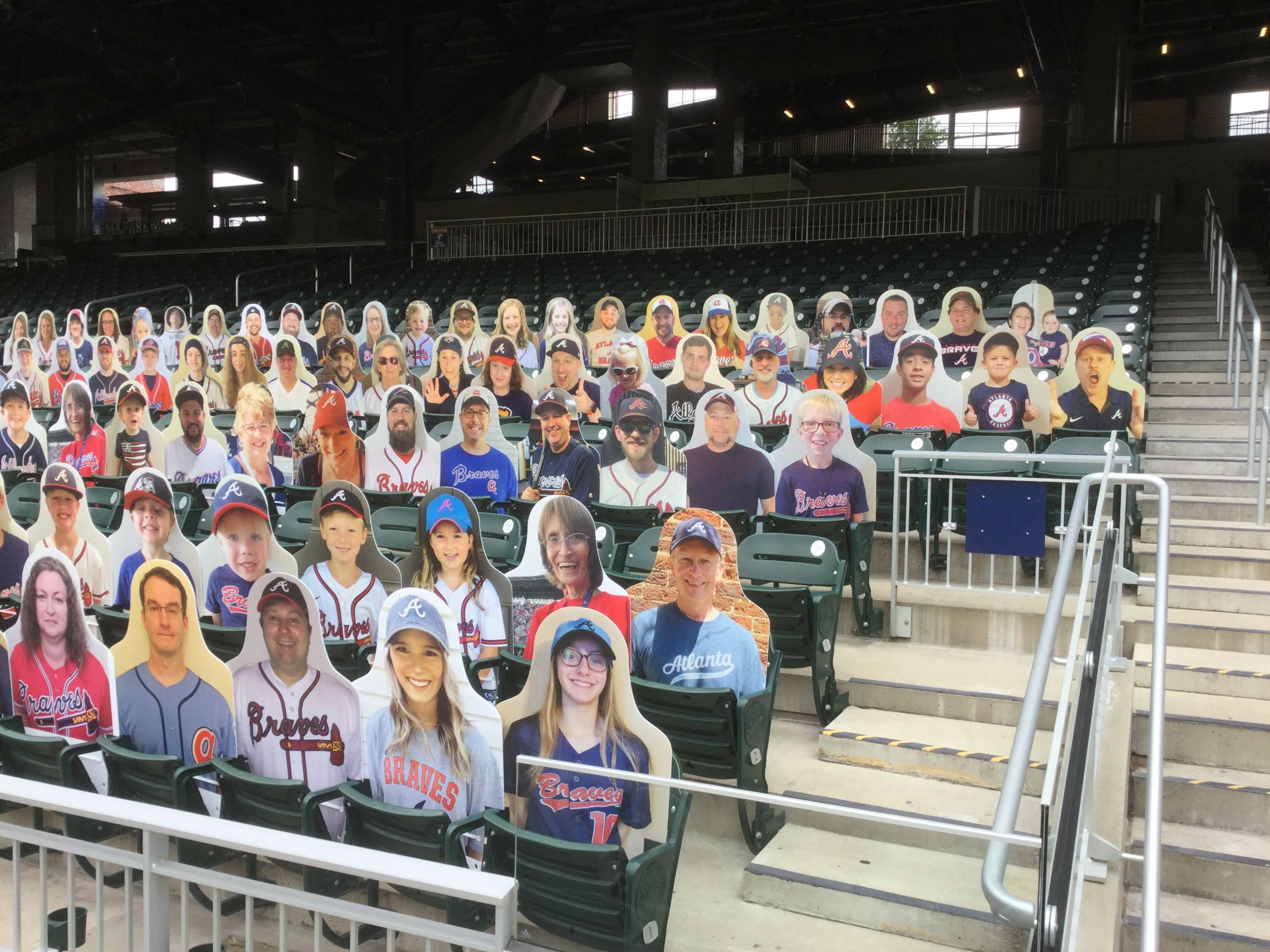 Braves Country Cutouts