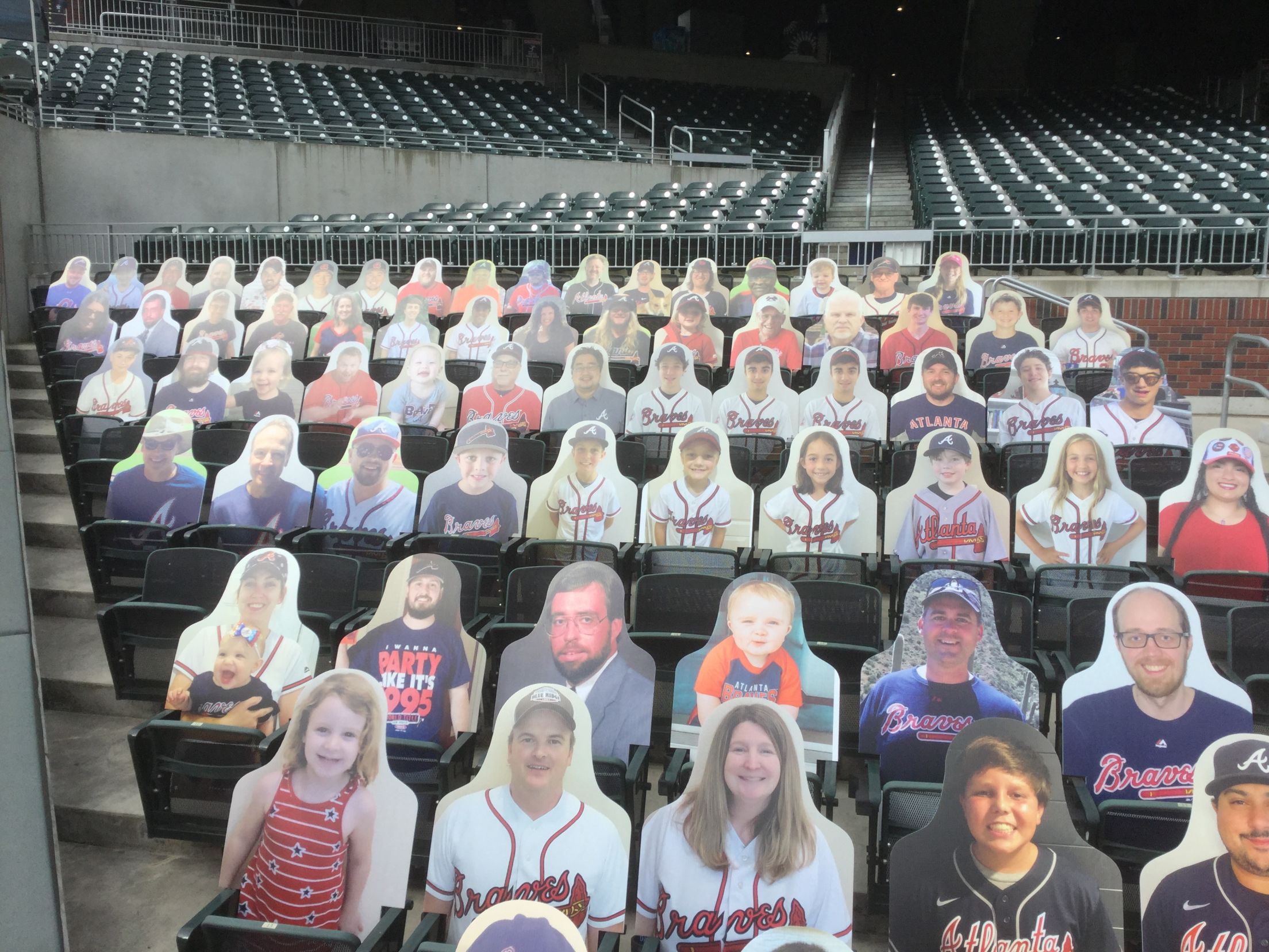 Braves Country Cutouts