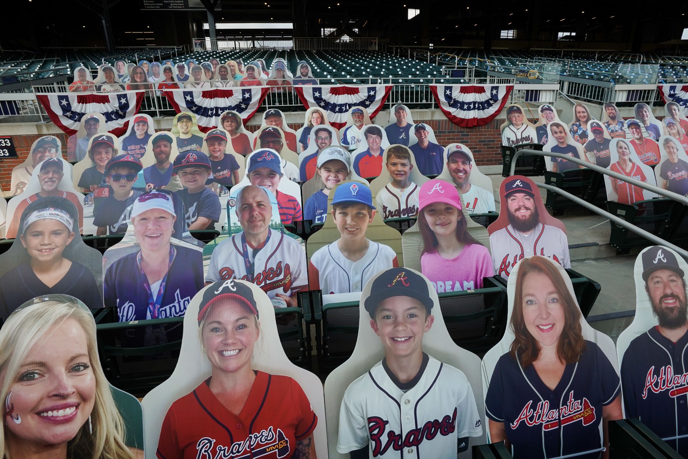 Braves Country Cutouts