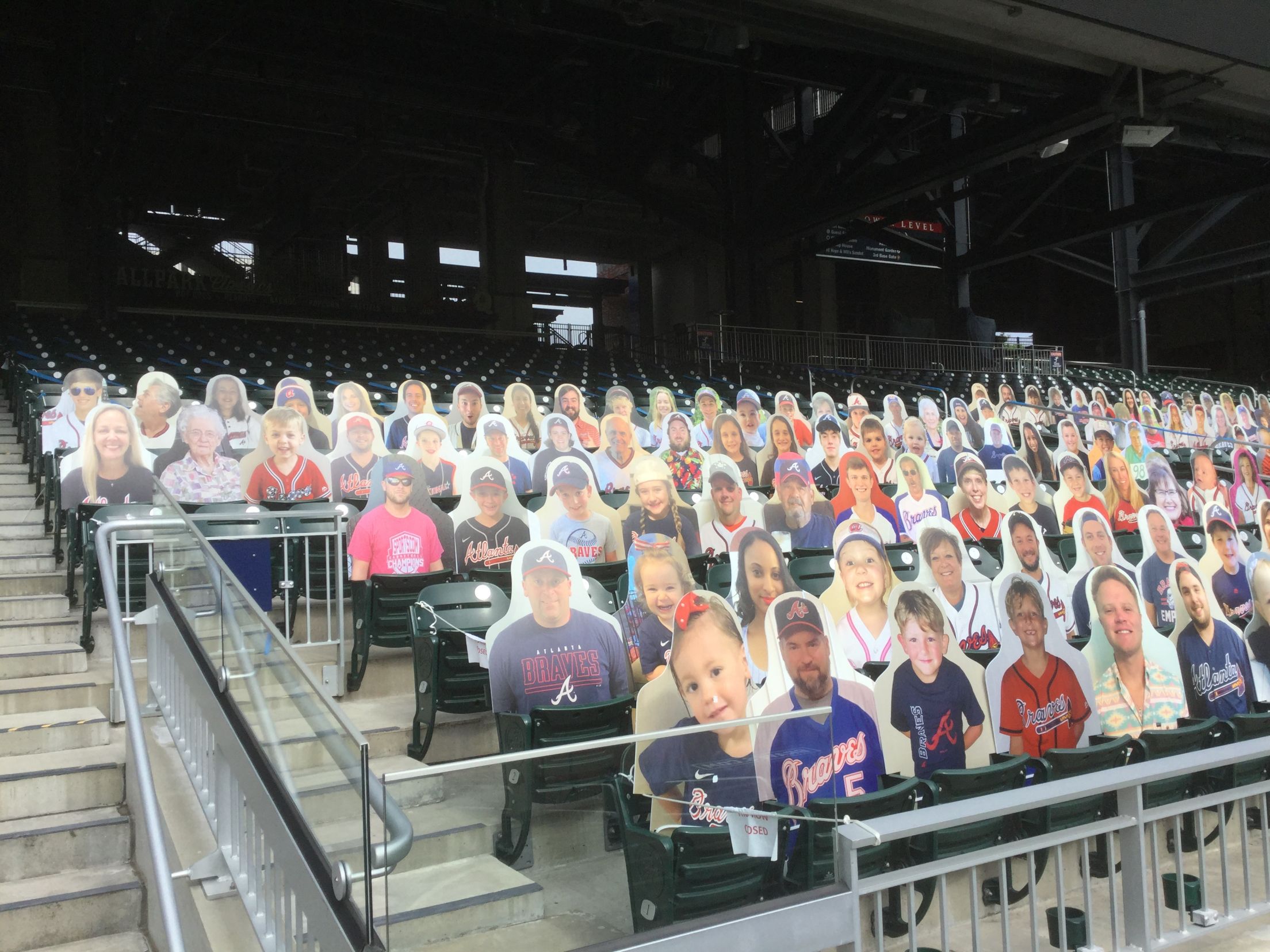 Braves Country Cutouts