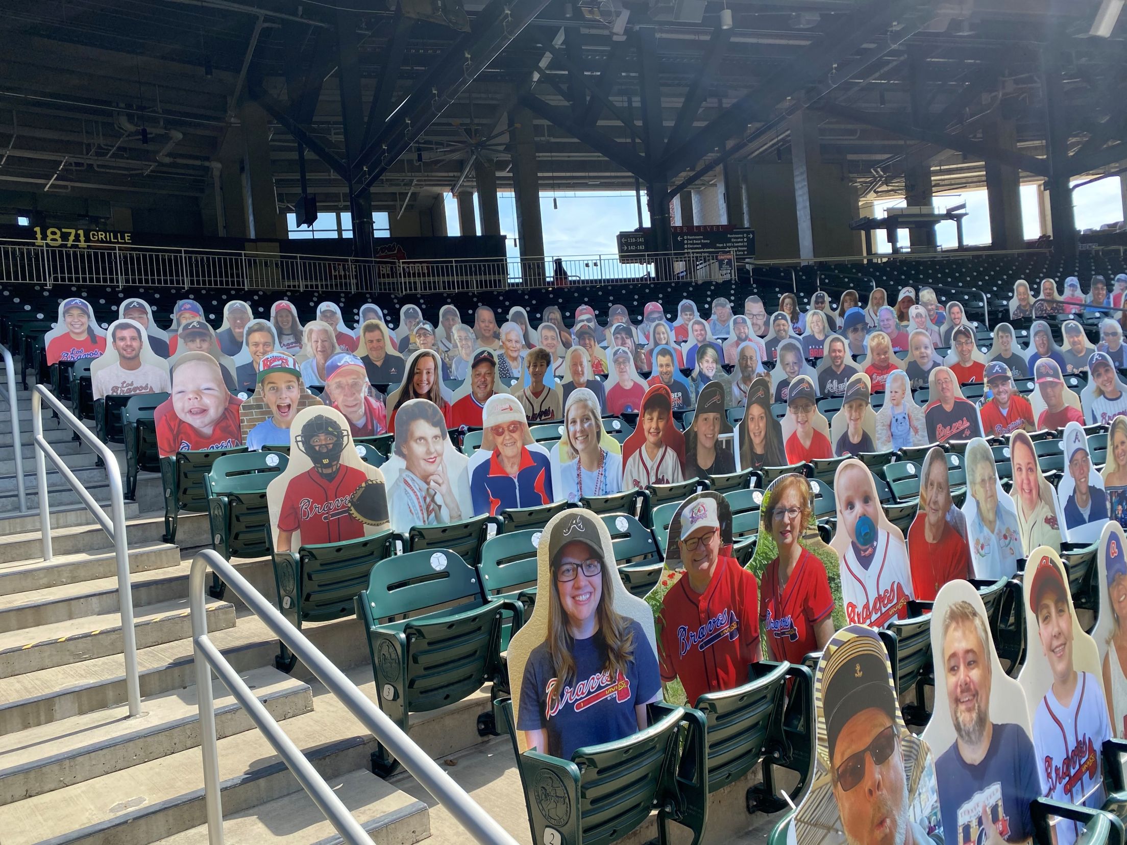 Braves Country Cutouts