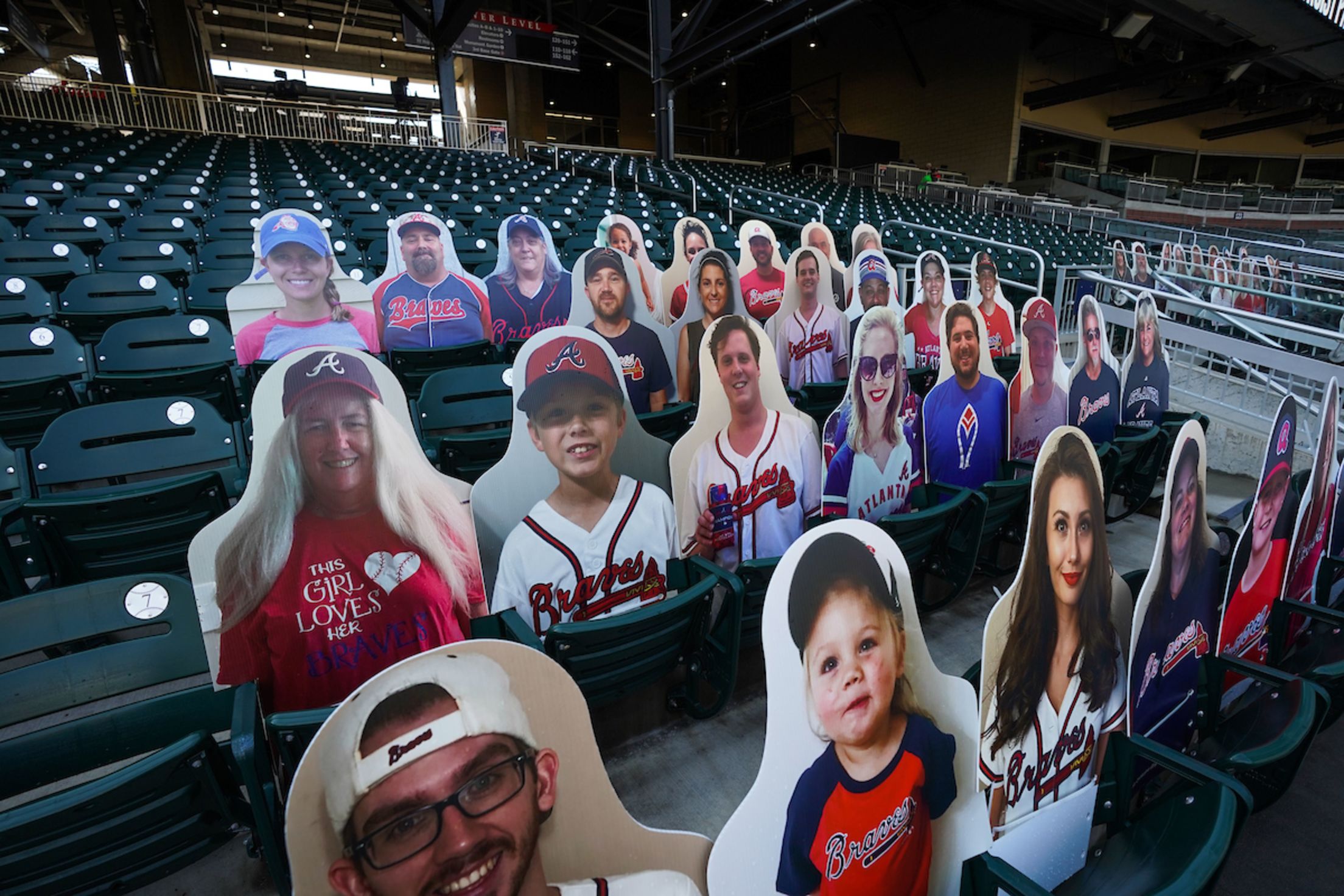 Braves Country Cutouts