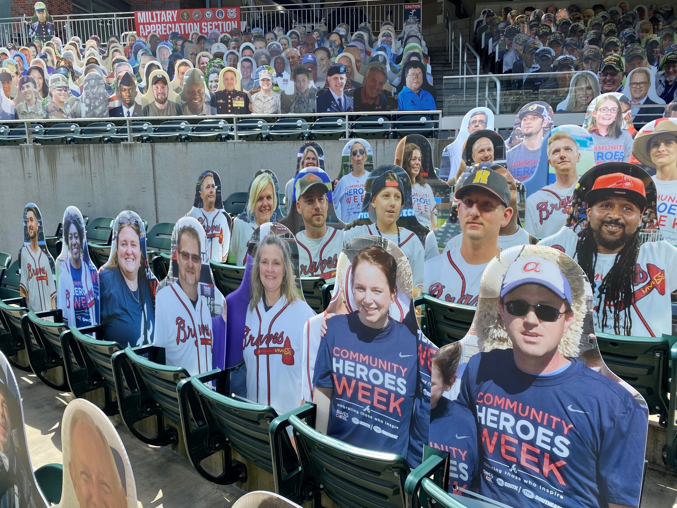 Braves Country Cutouts