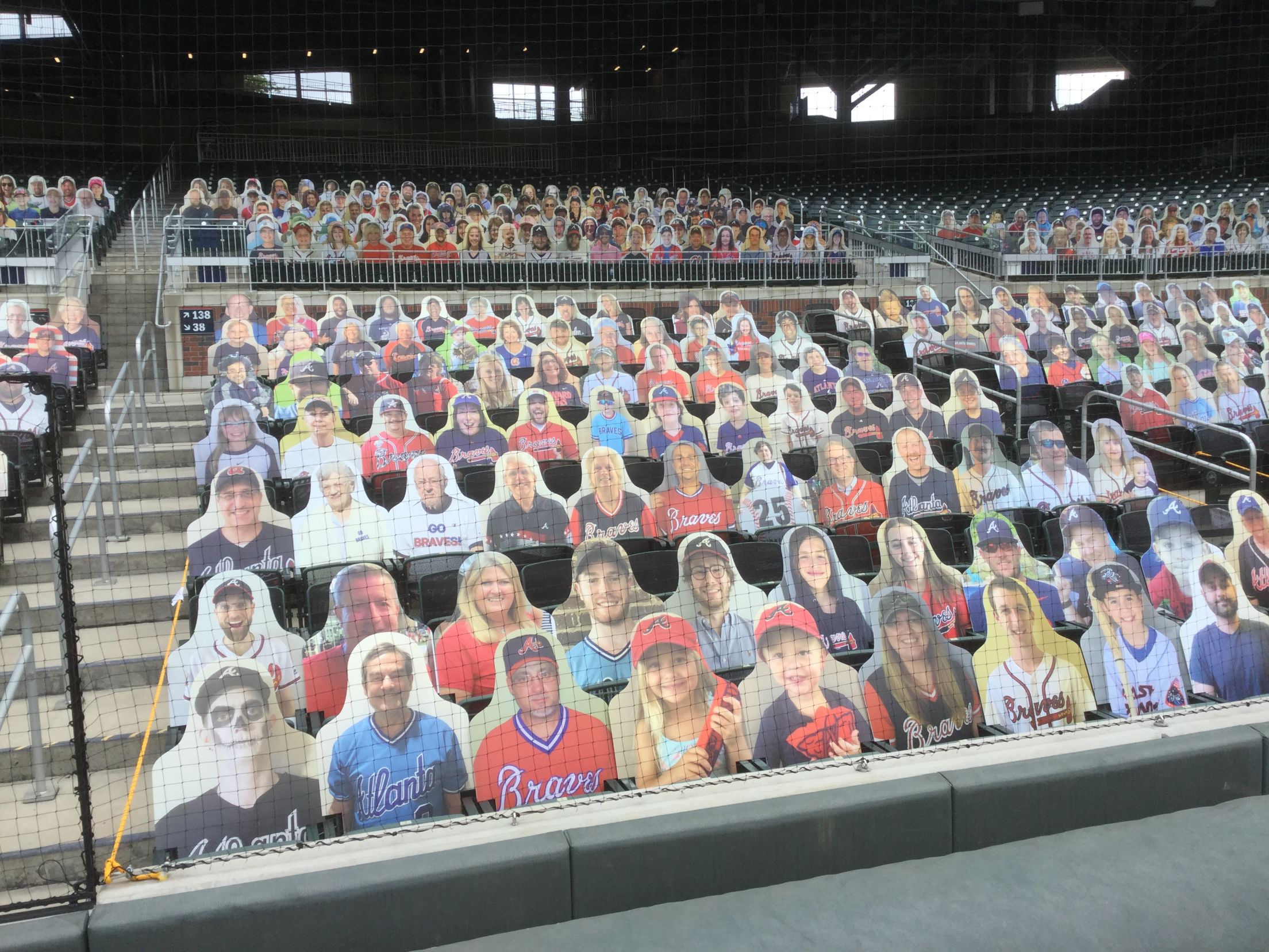 Braves Country Cutouts