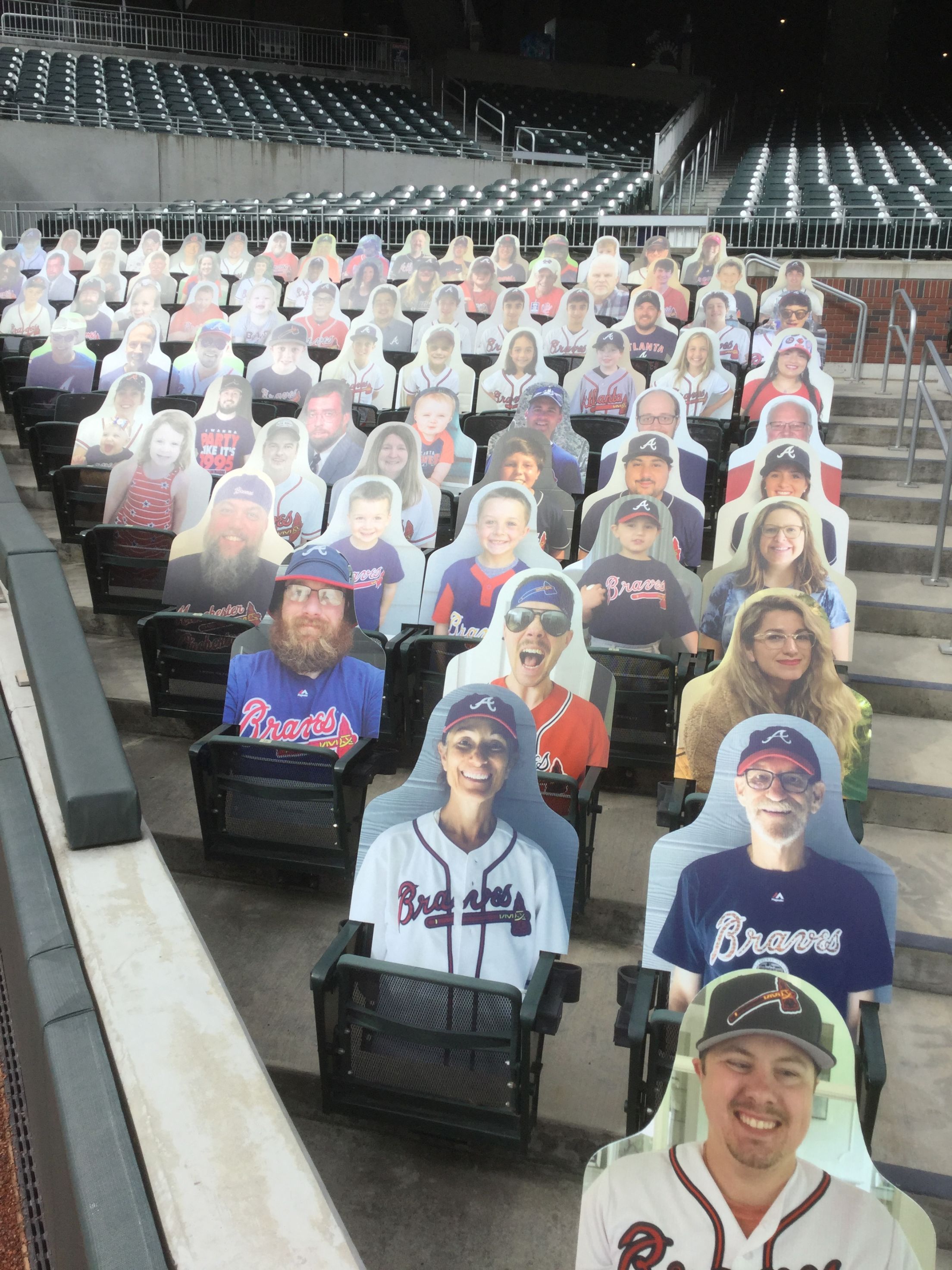 Braves Country Cutouts