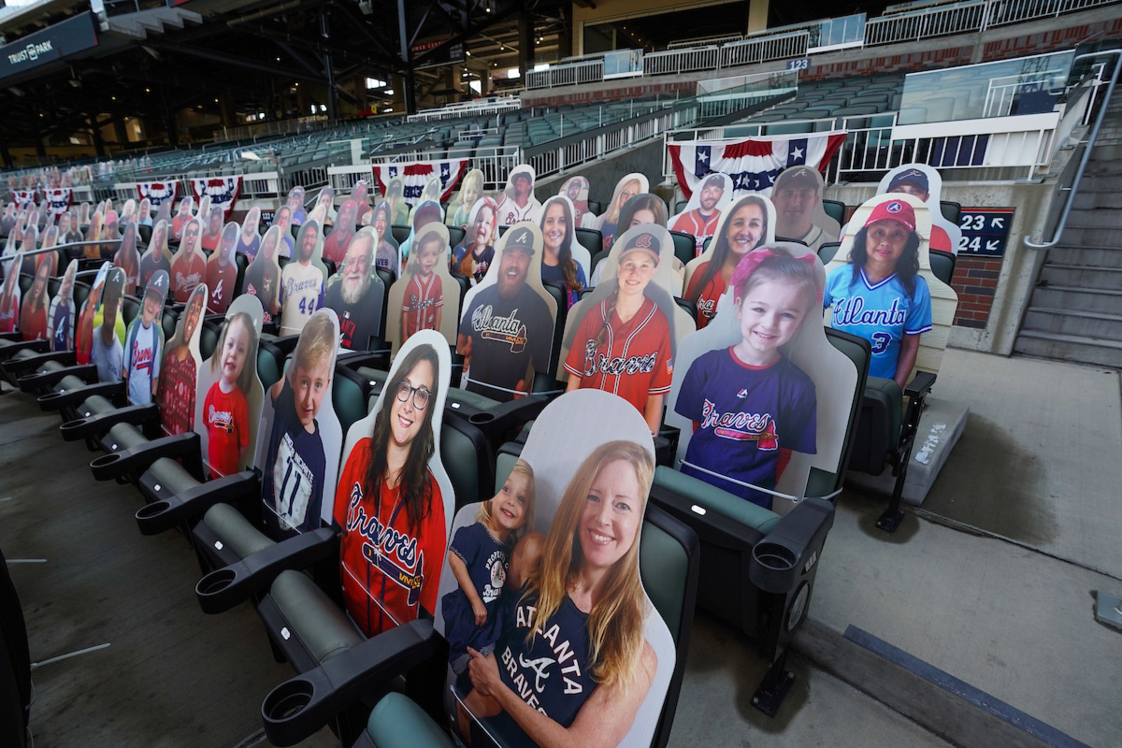 Braves Country Cutouts