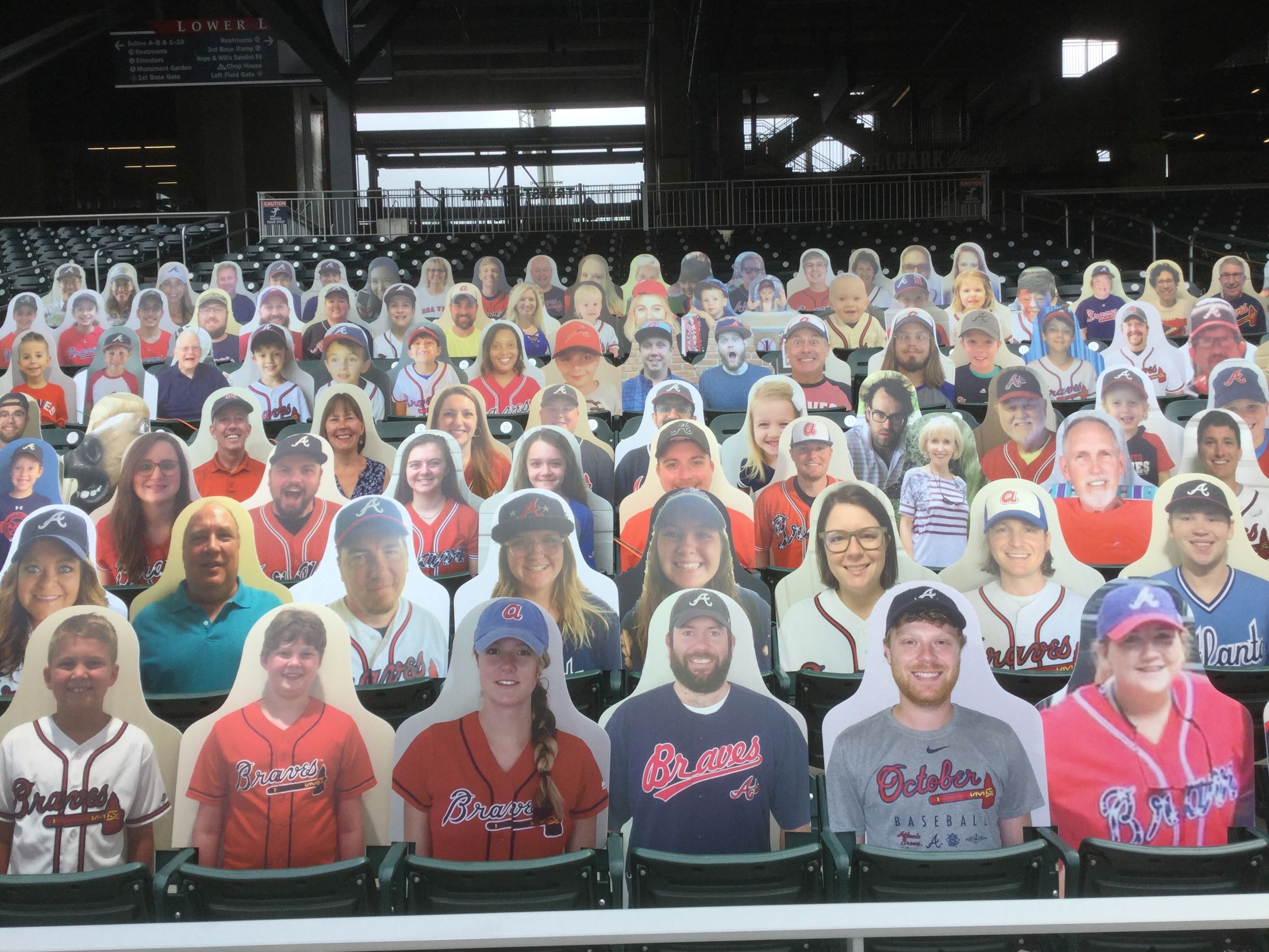 Braves Country Cutouts