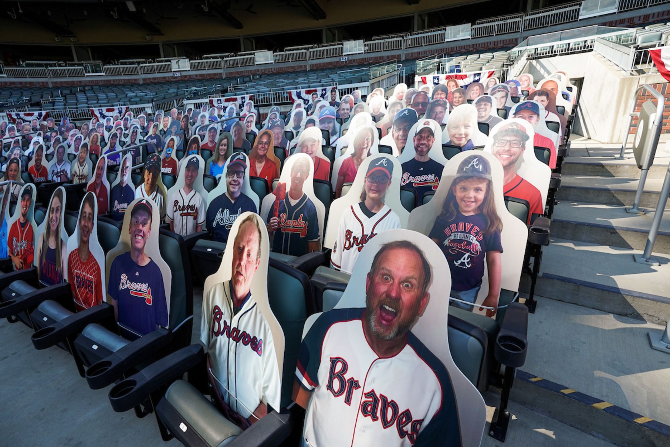 Braves Country Cutouts