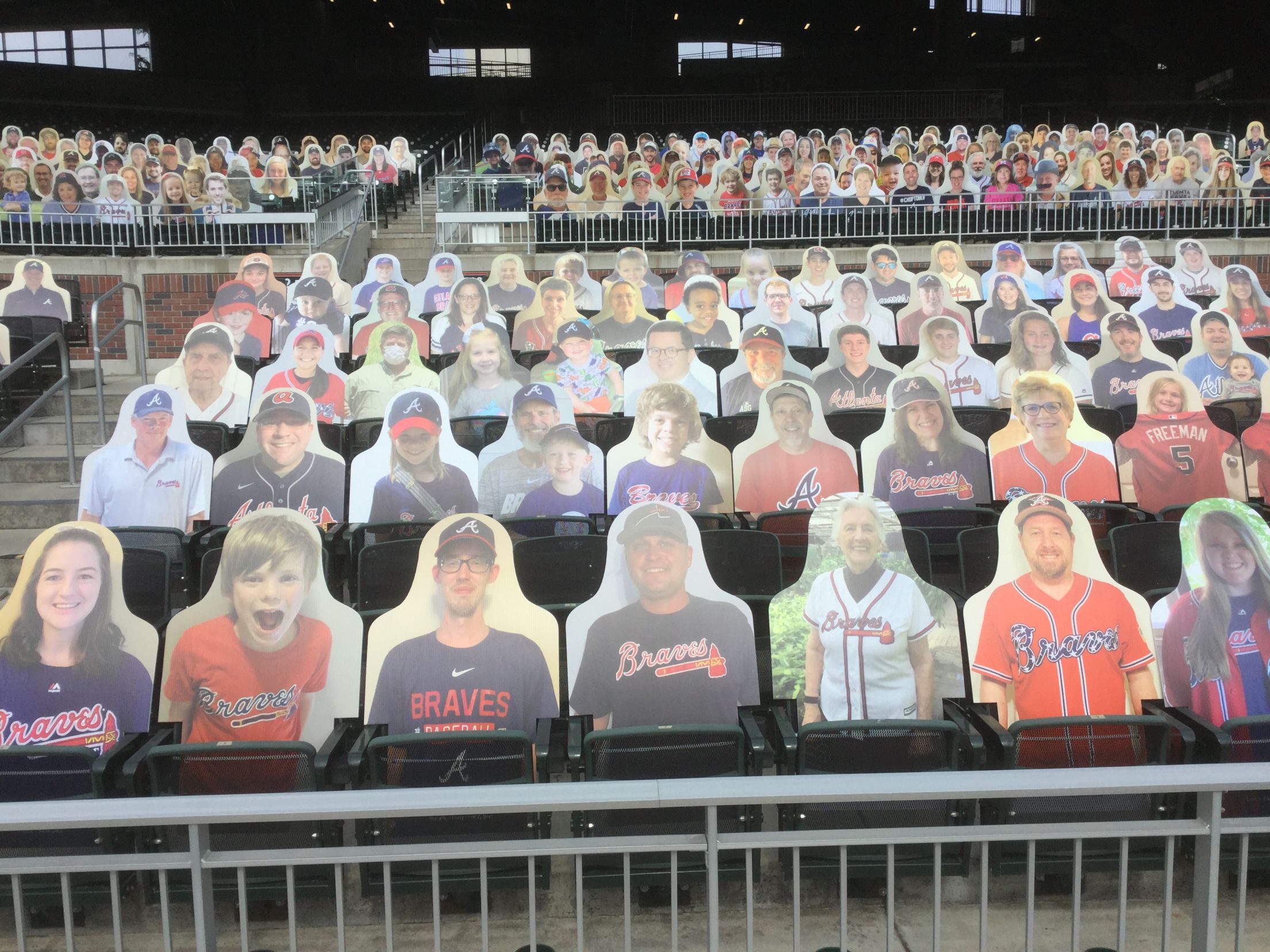 Braves Country Cutouts