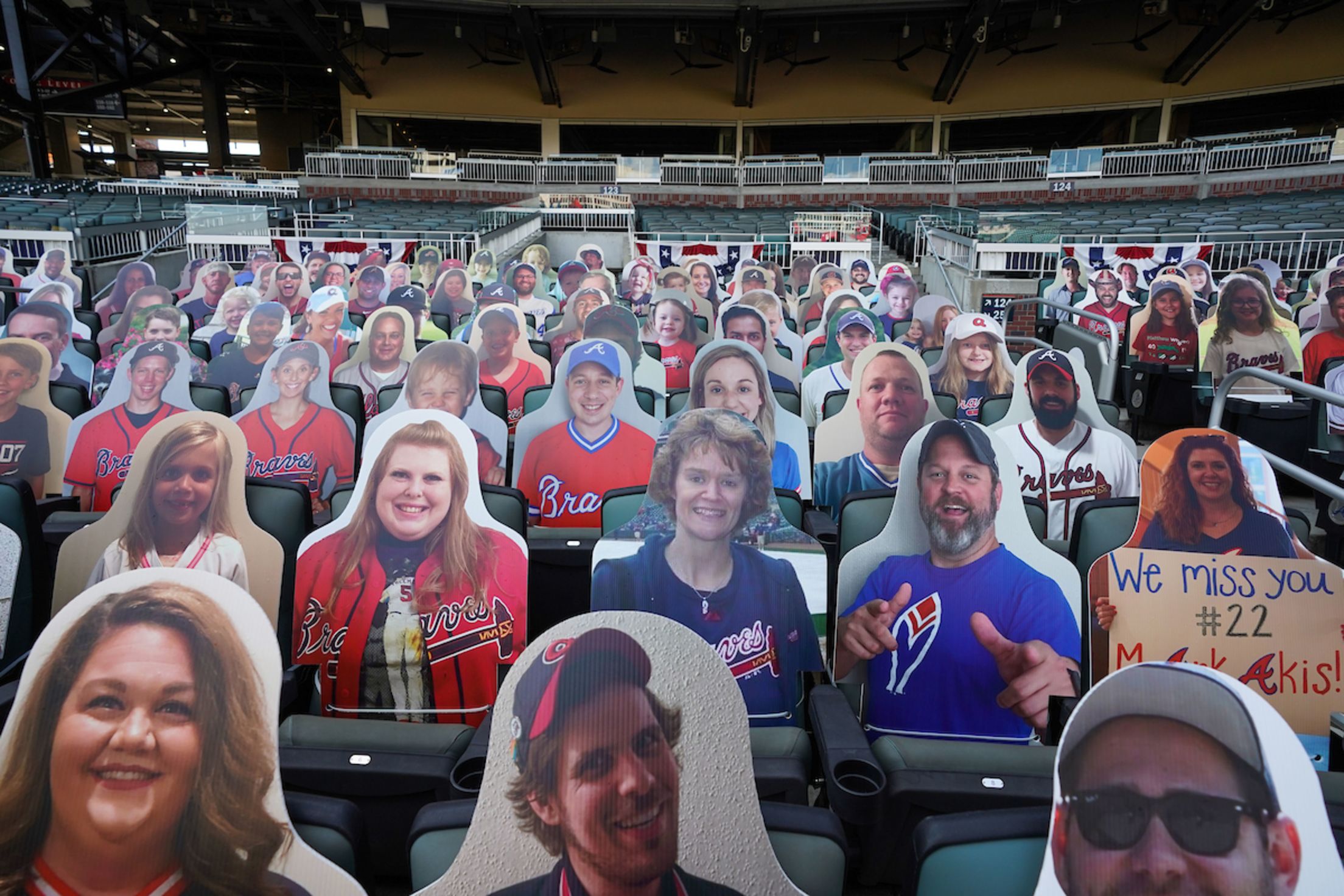 Braves Country Cutouts