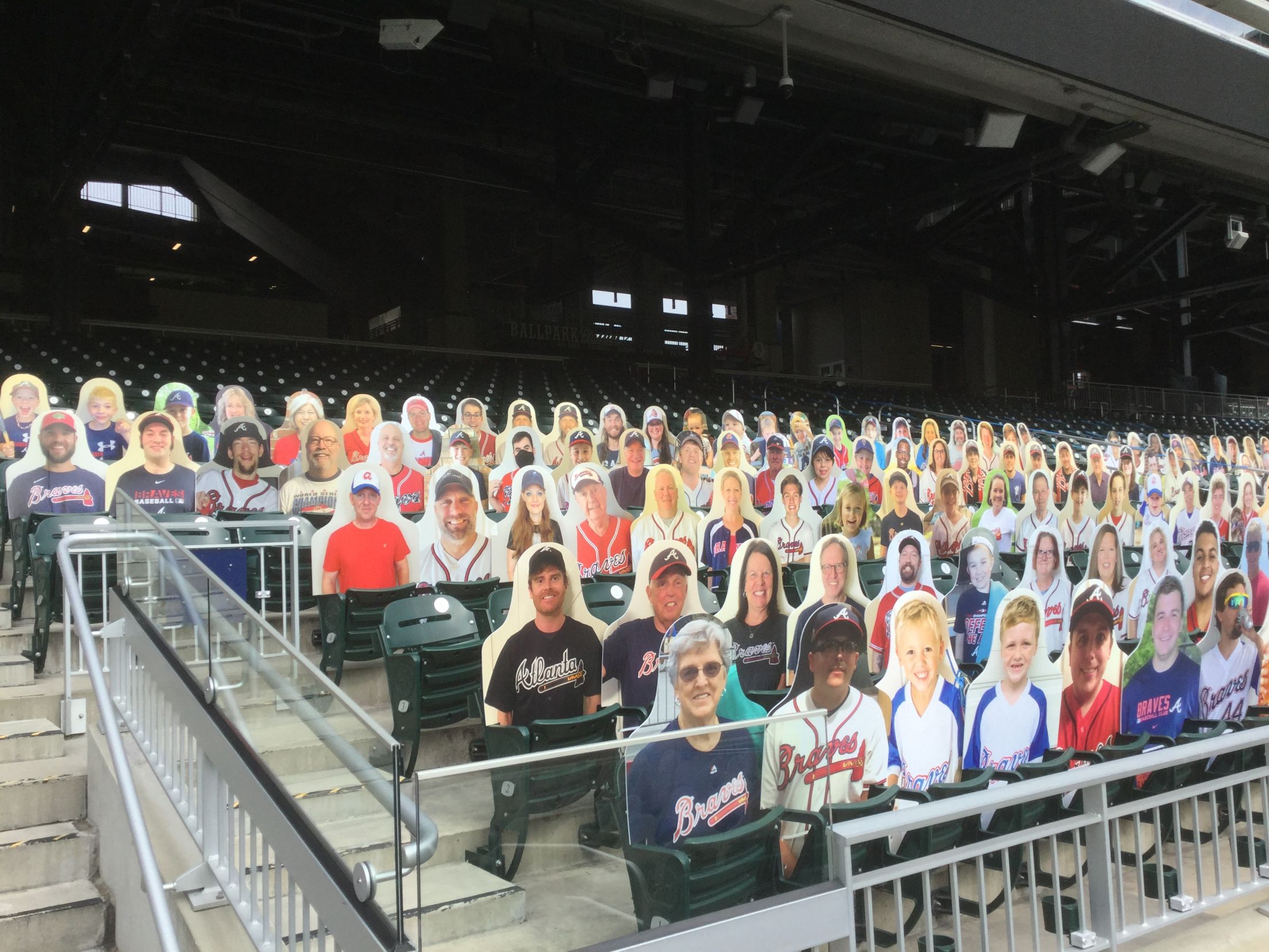 Braves Country Cutouts