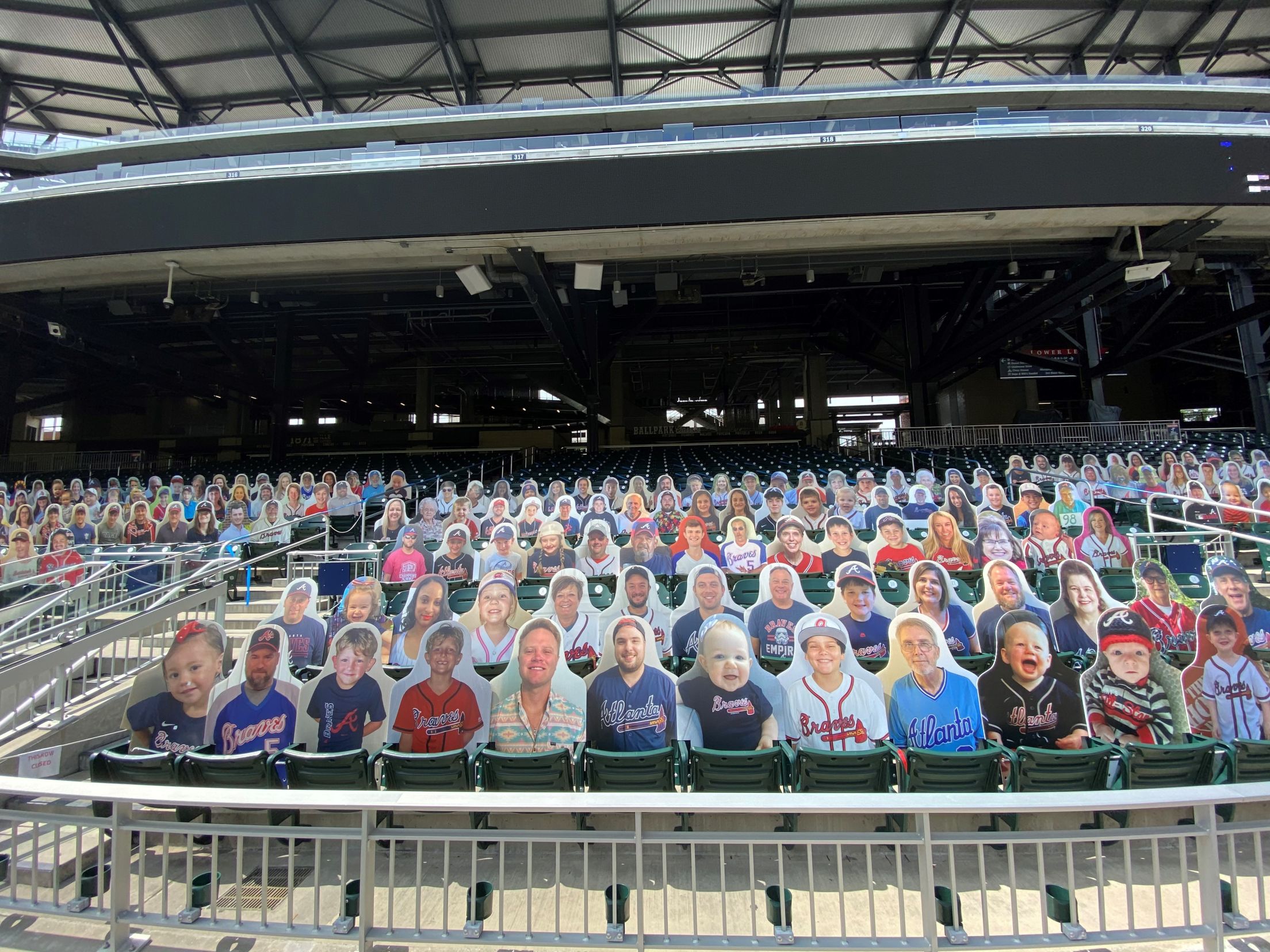 Braves Country Cutouts