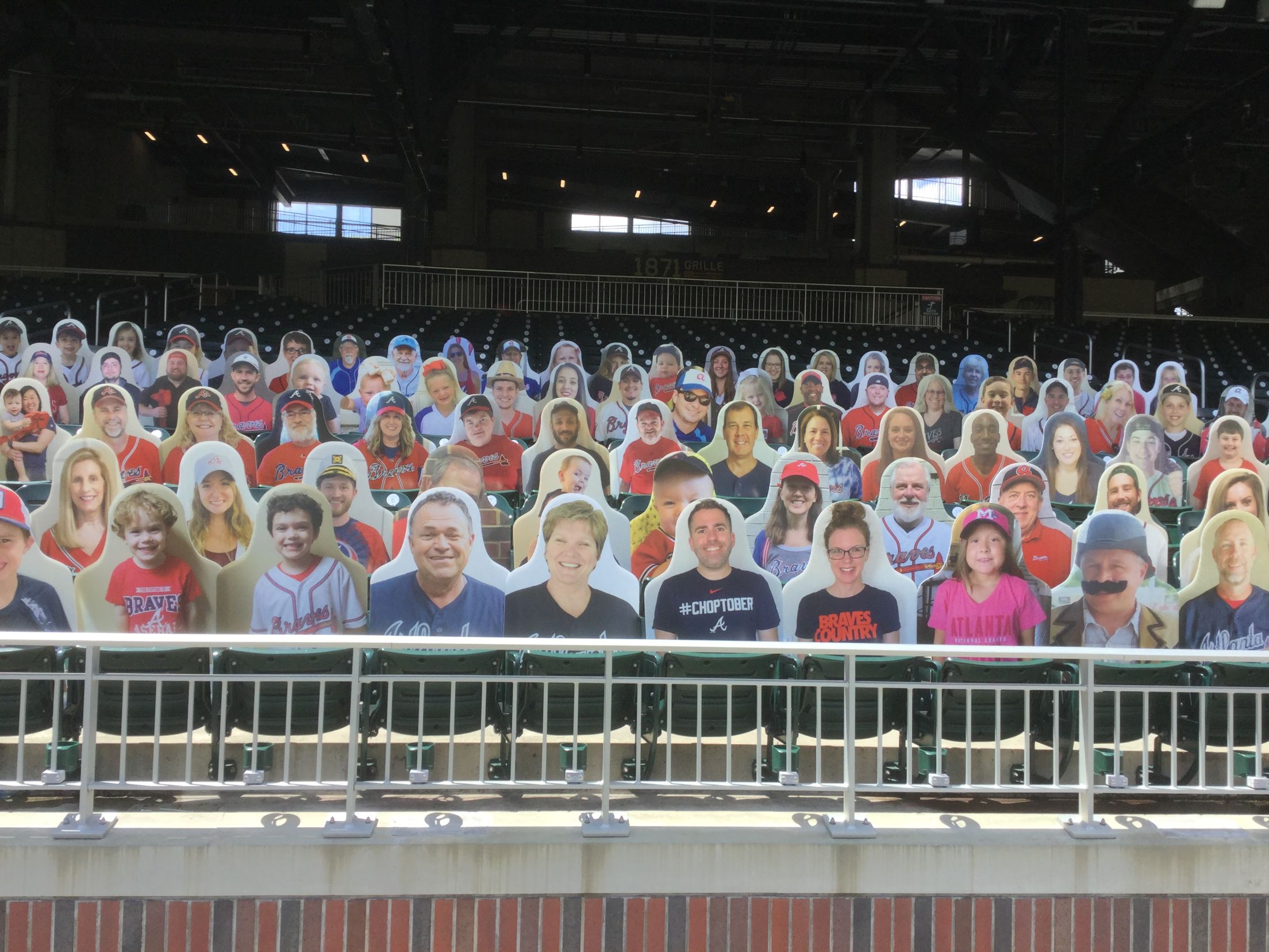 Braves Country Cutouts