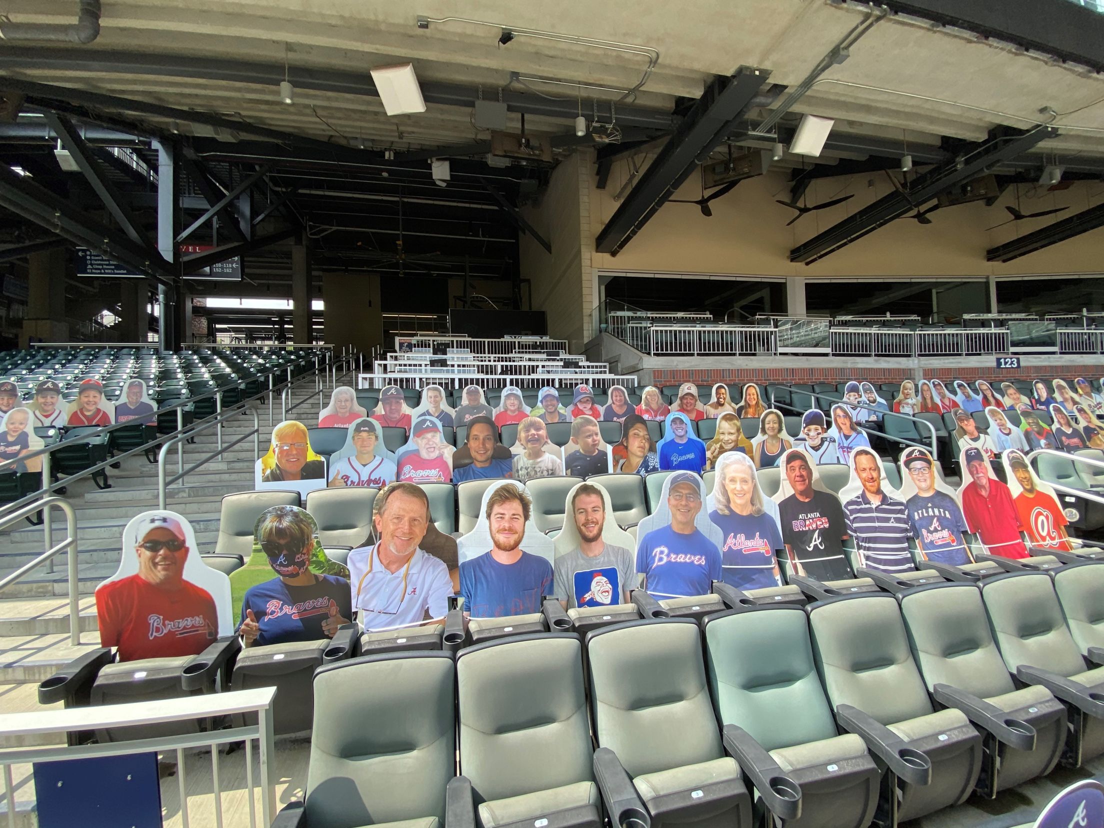 Braves Country Cutouts