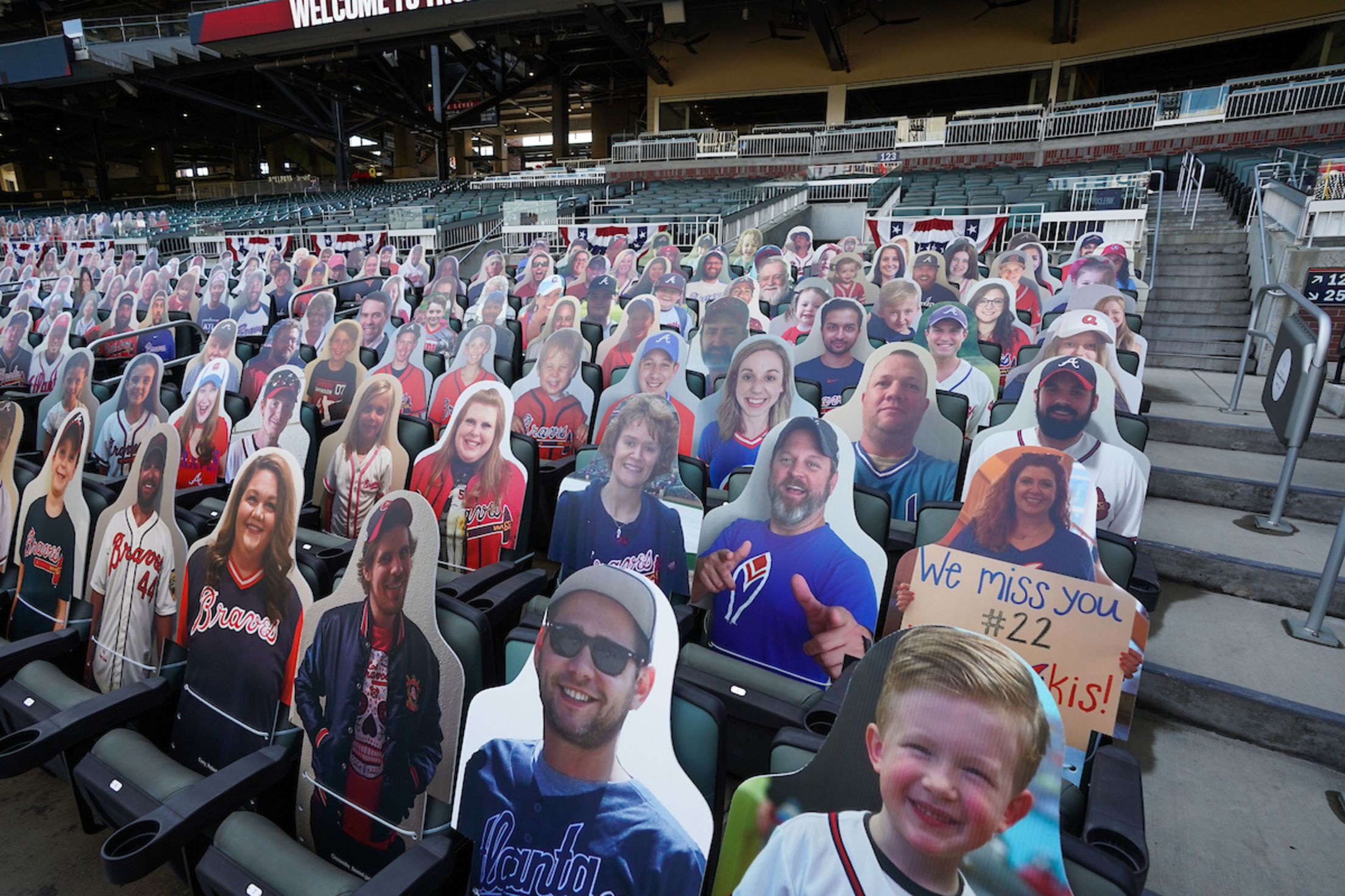 Braves Country Cutouts