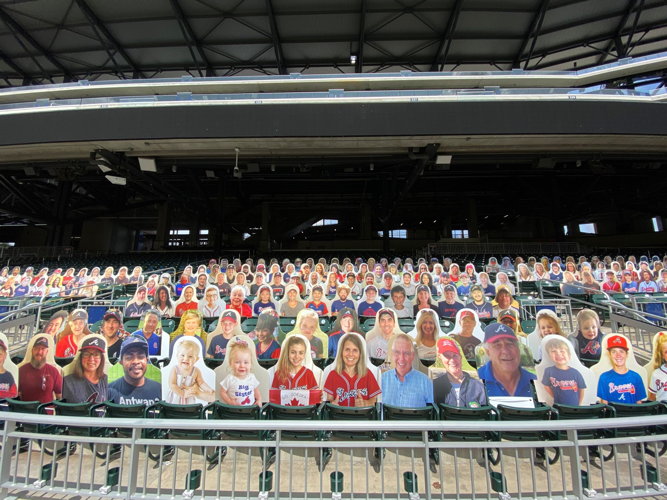 Braves Country Cutouts