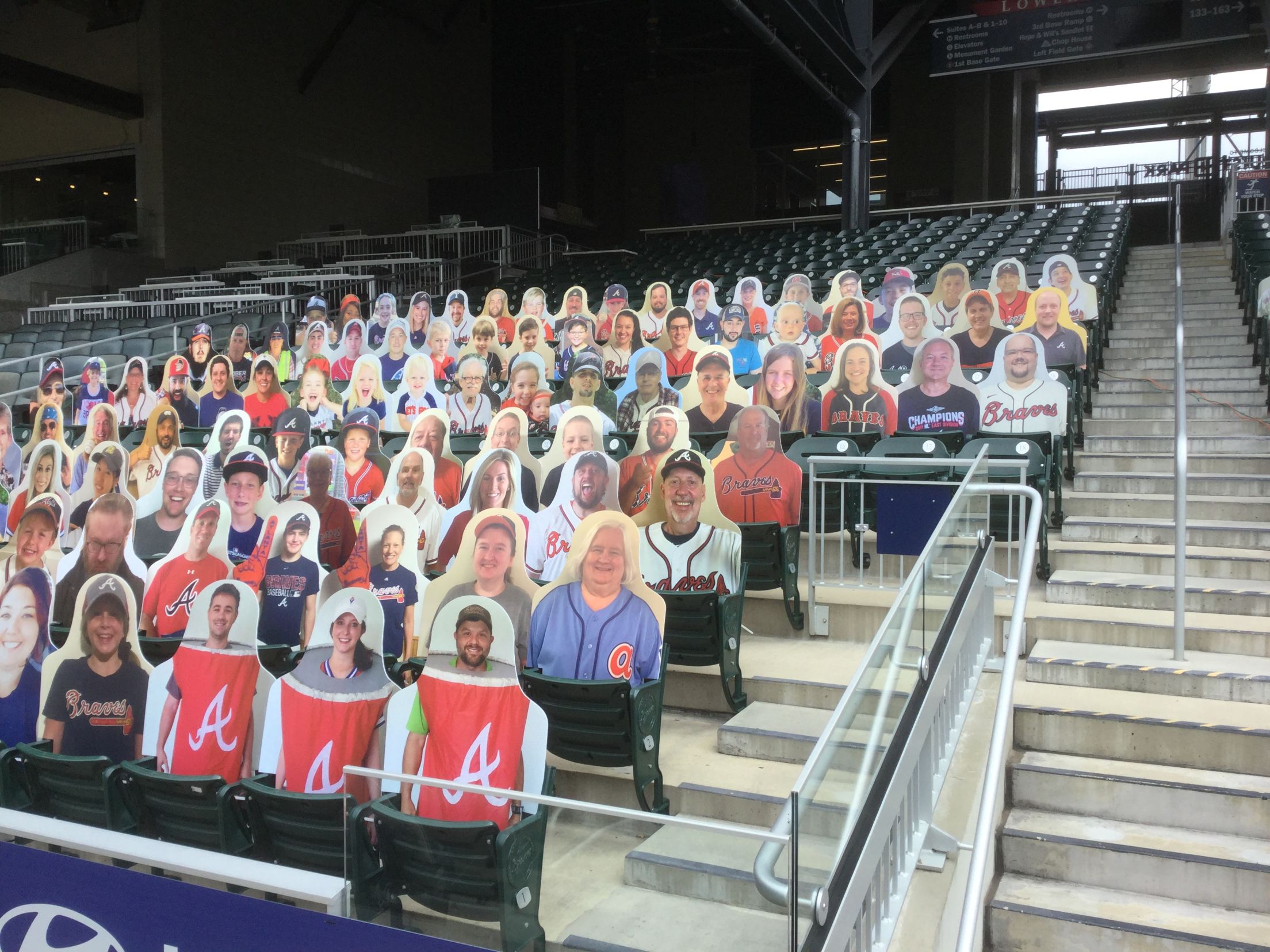 Braves Country Cutouts