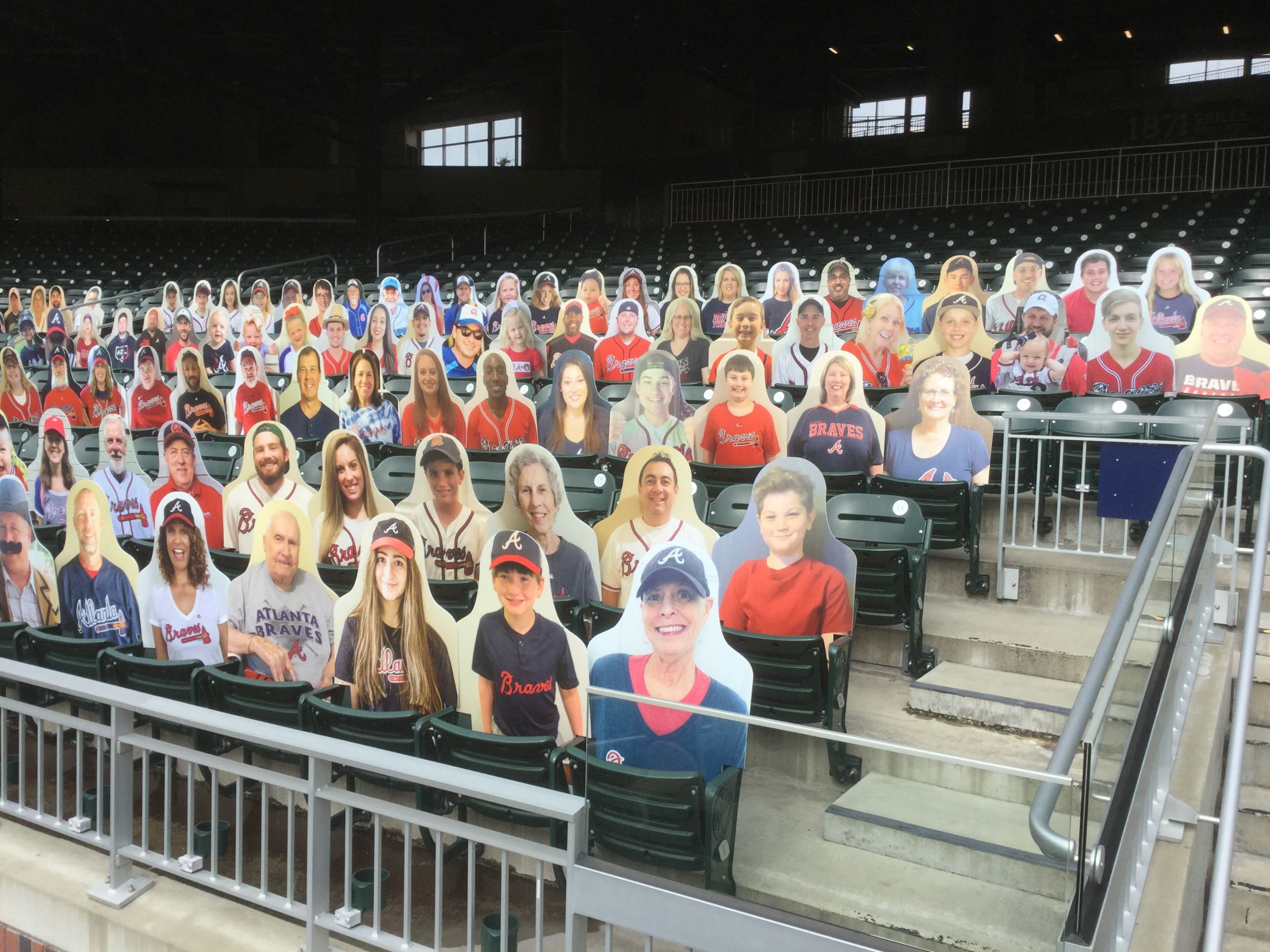 Braves Country Cutouts