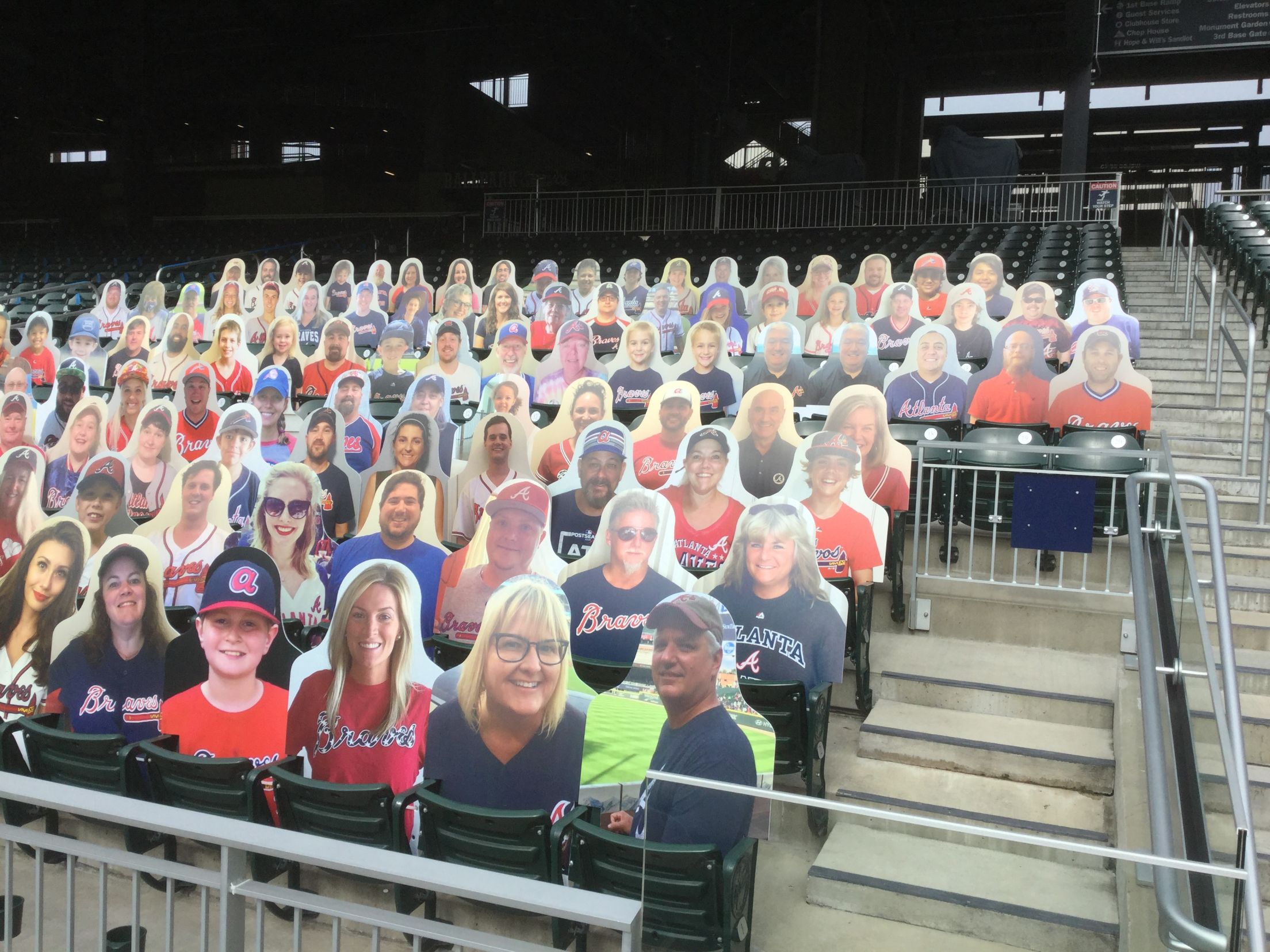 Braves Country Cutouts