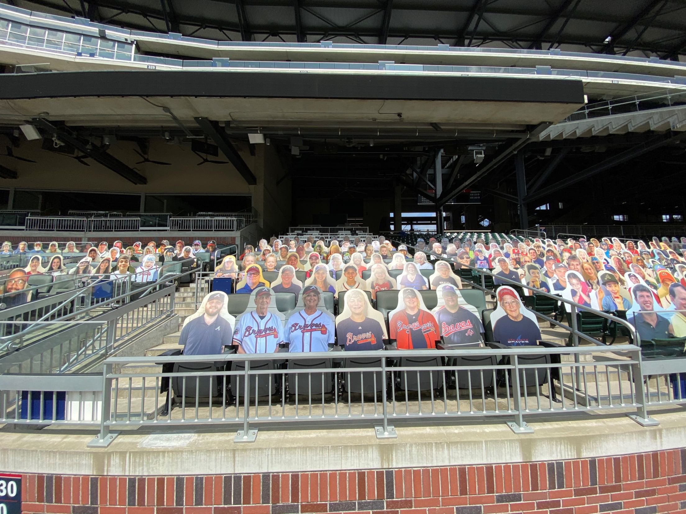 Braves Country Cutouts