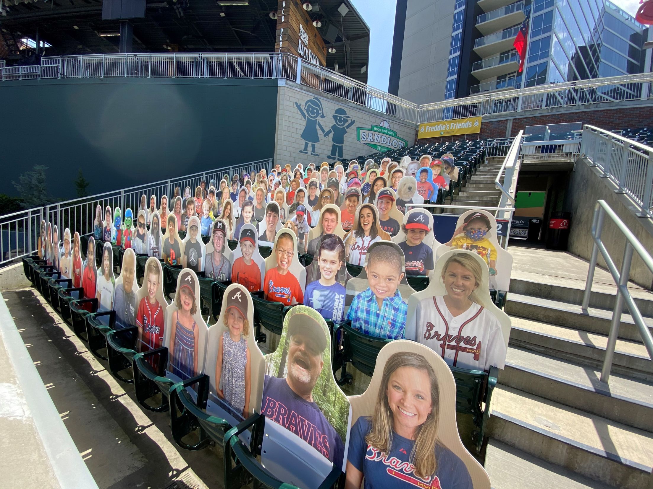 Braves Country Cutouts