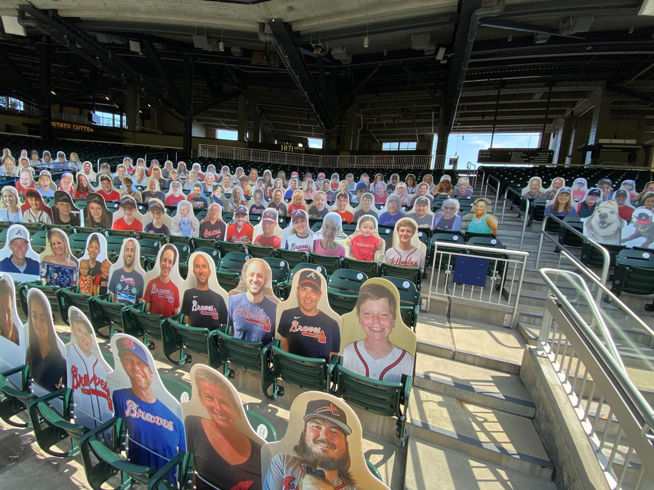 Braves Country Cutouts