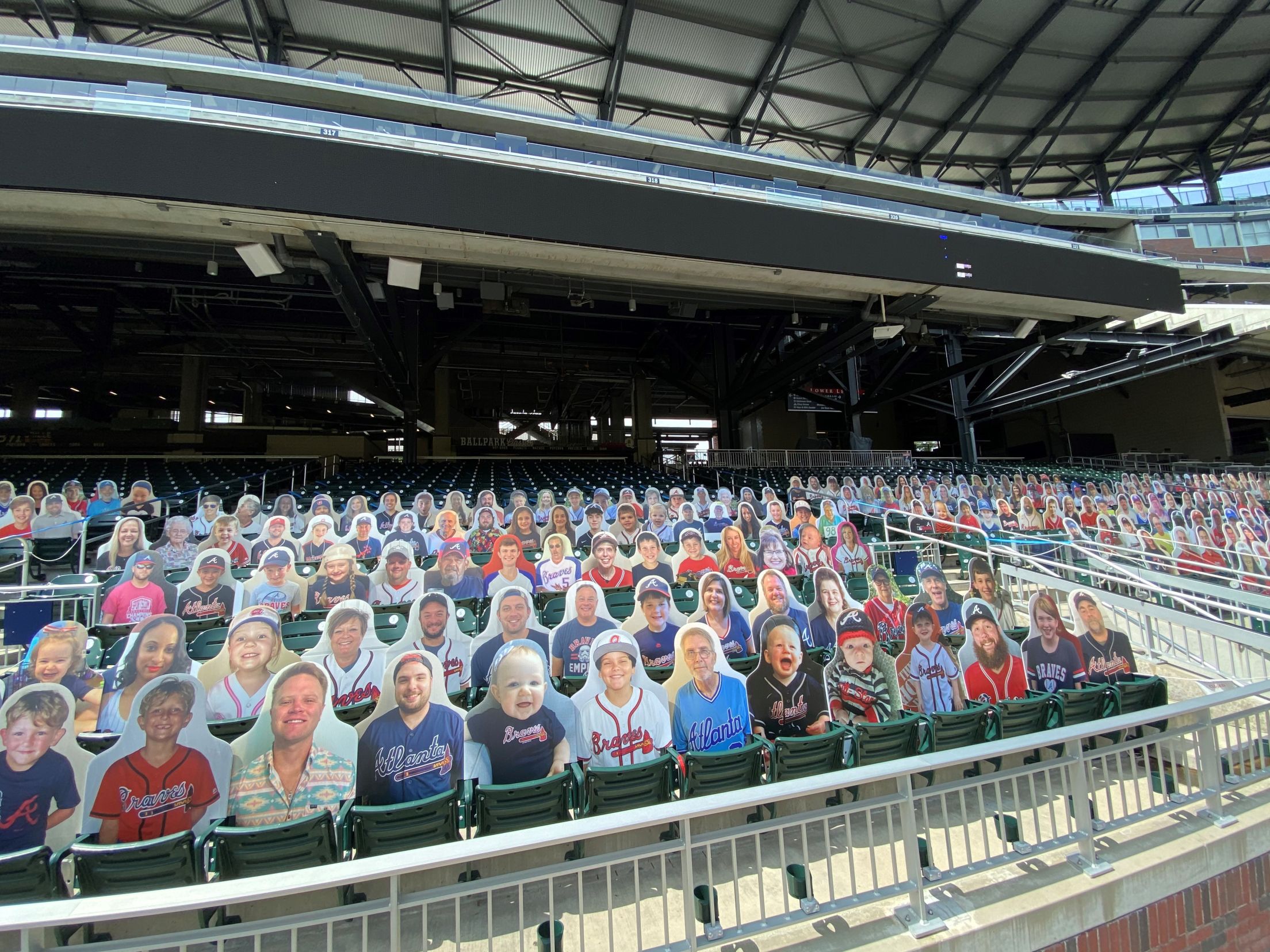 Braves Country Cutouts