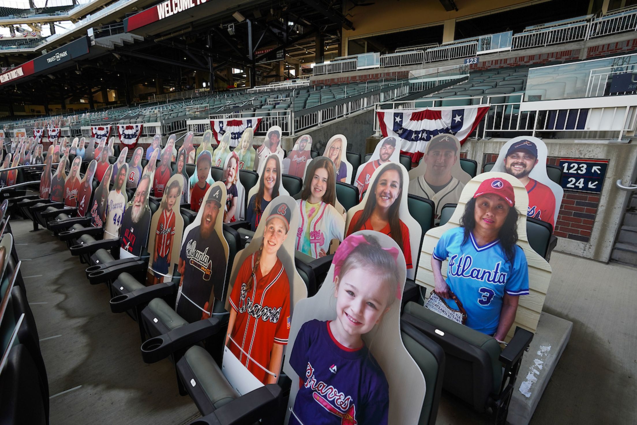 Braves Country Cutouts