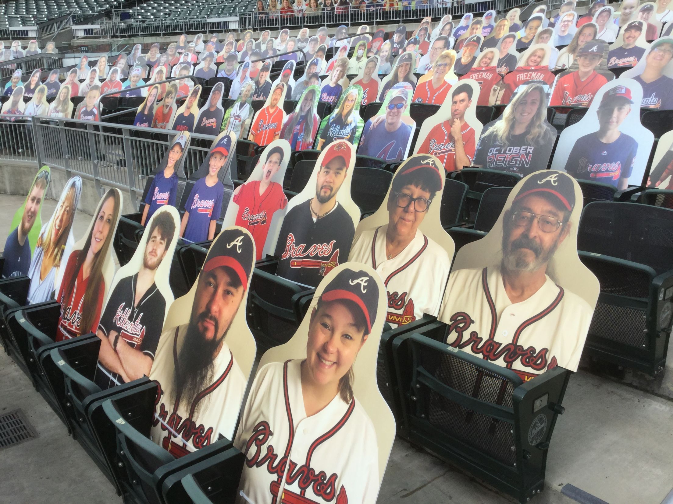 Braves Country Cutouts