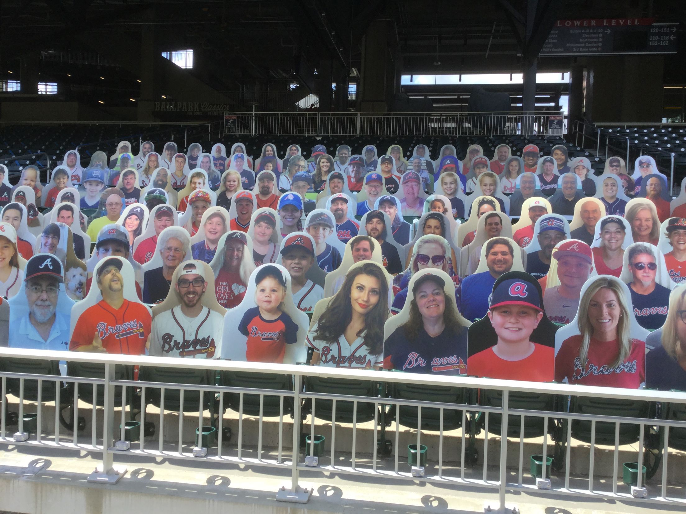 Braves Country Cutouts