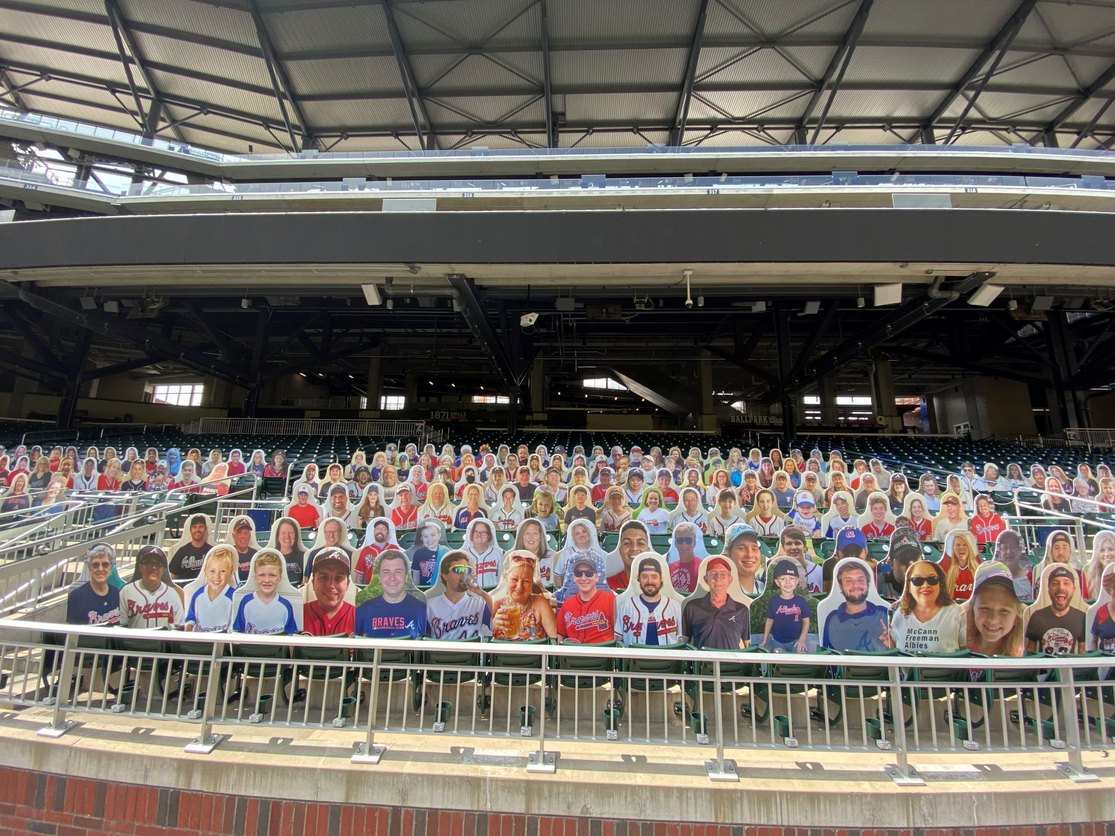 Braves Country Cutouts