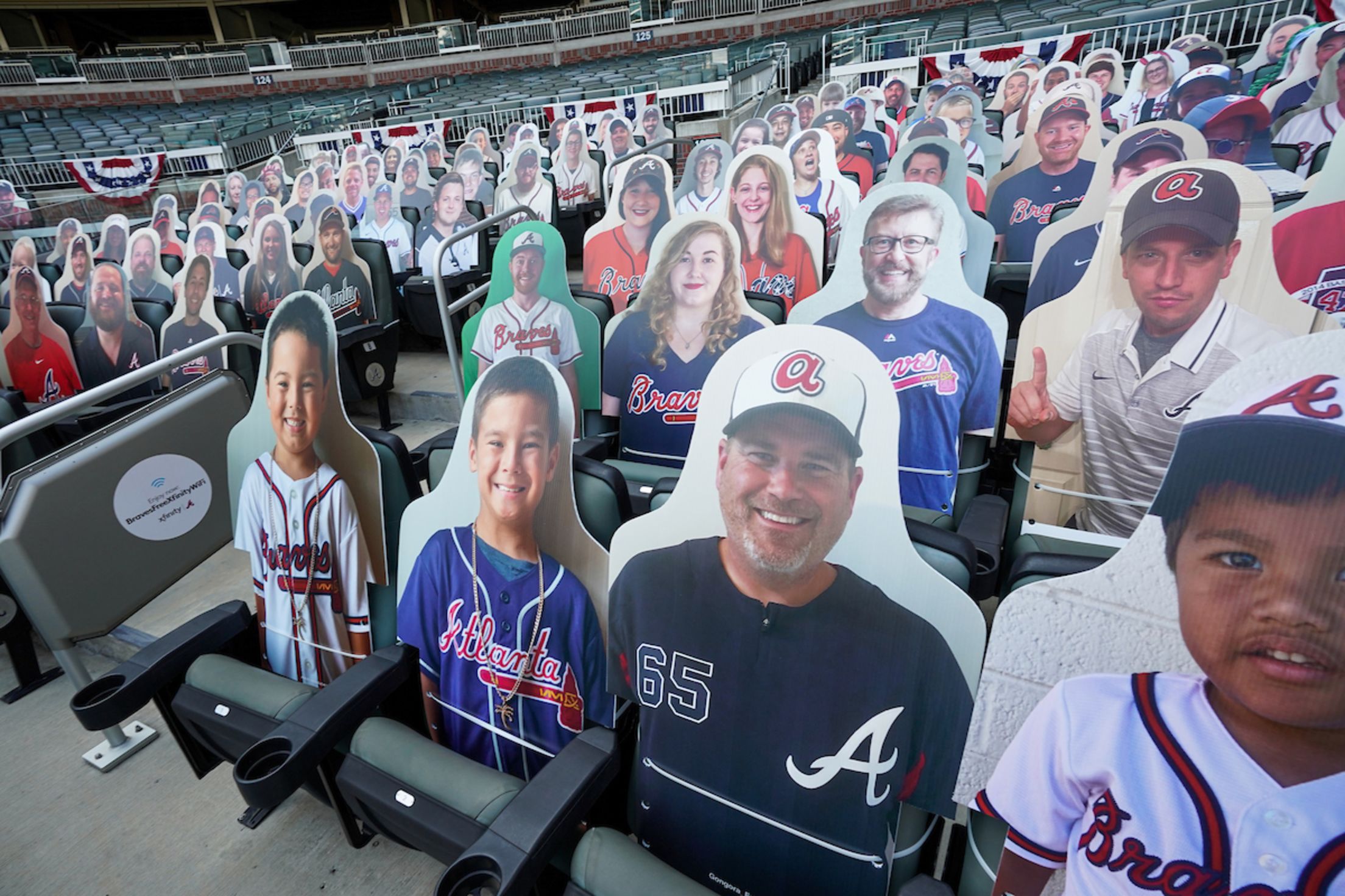 Braves Country Cutouts