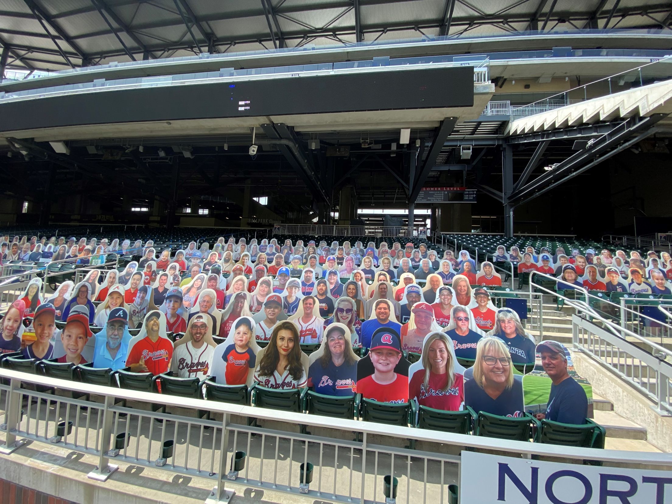 Braves Country Cutouts