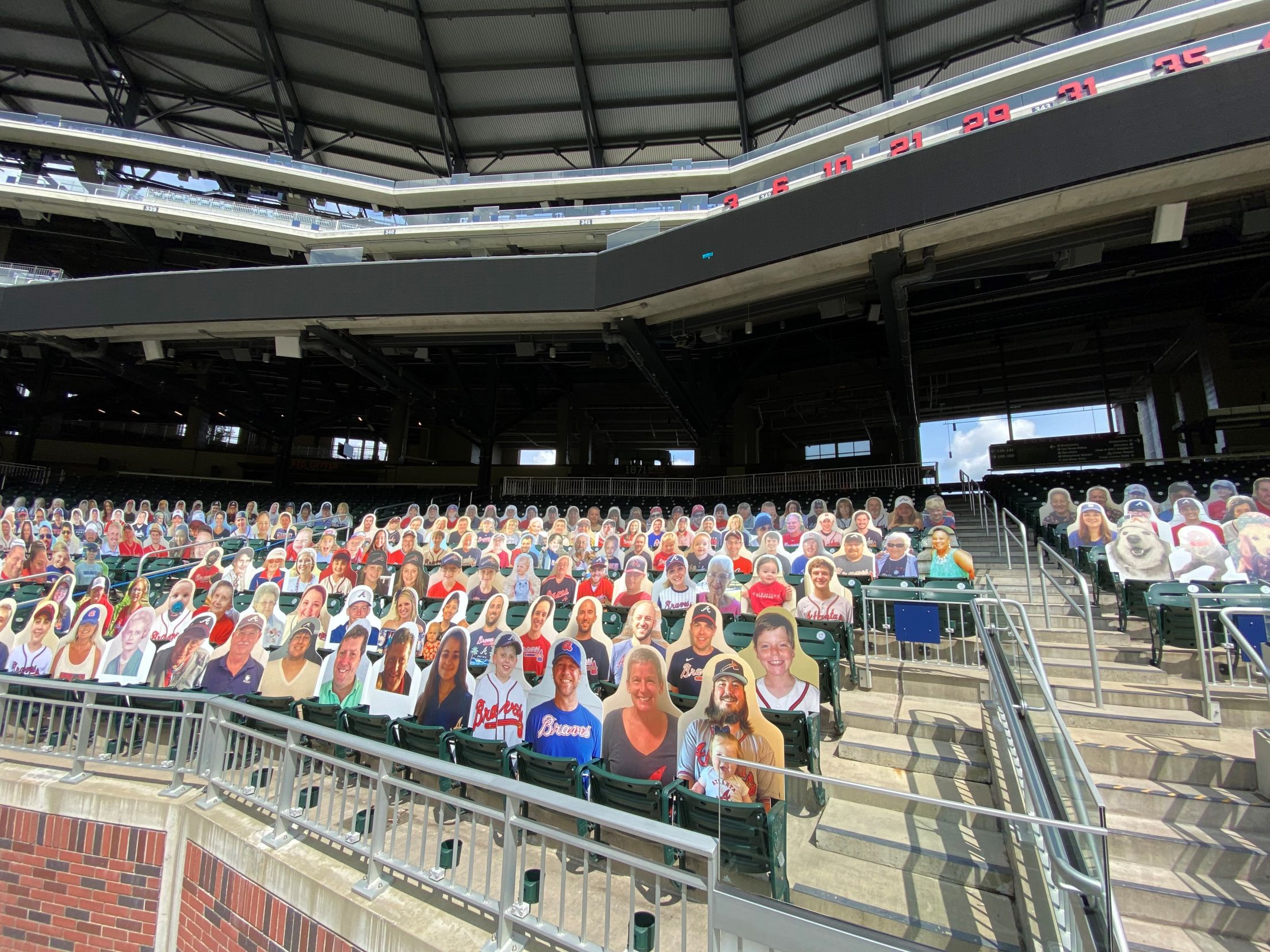 Braves Country Cutouts