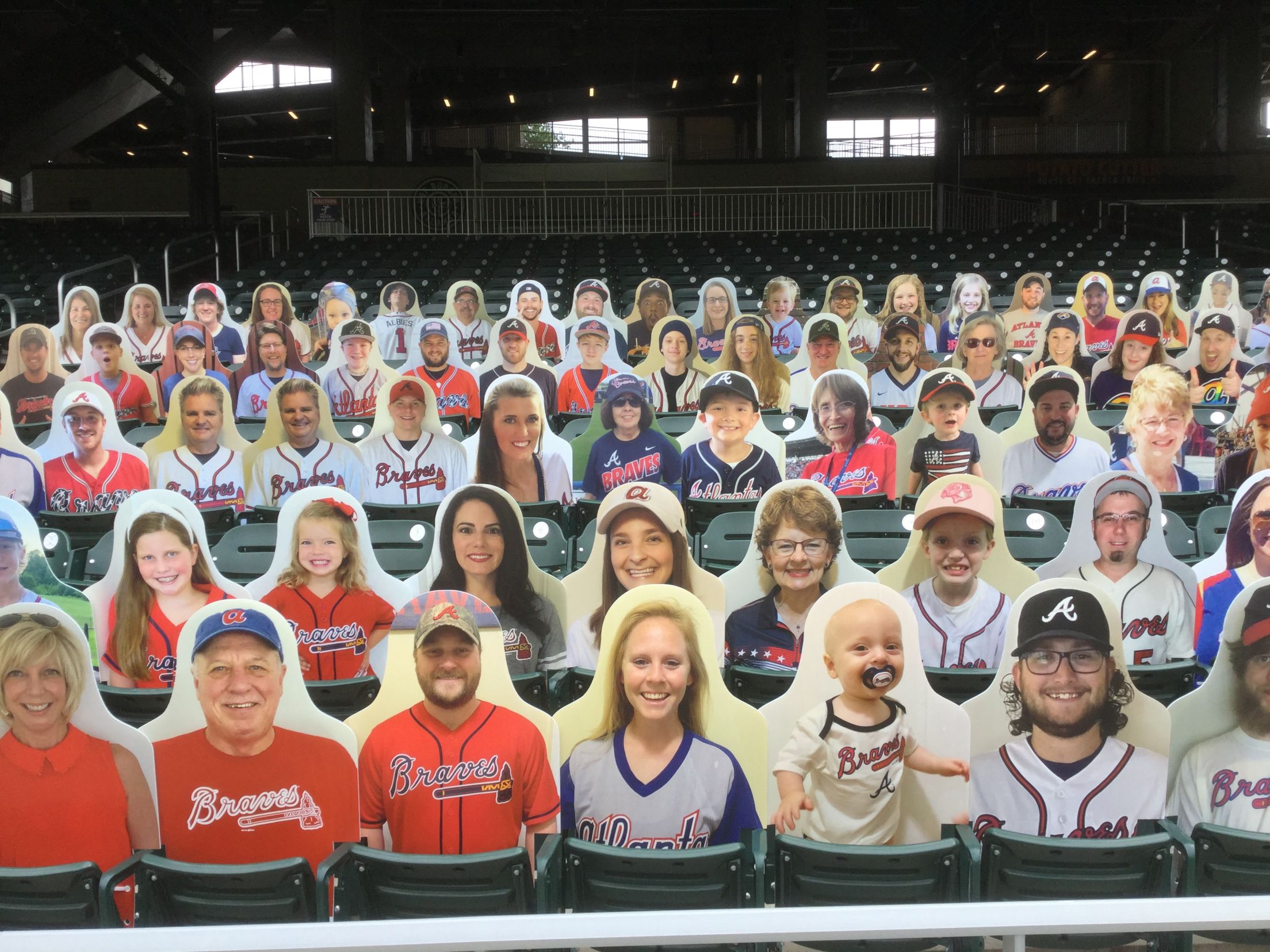 Braves Country Cutouts