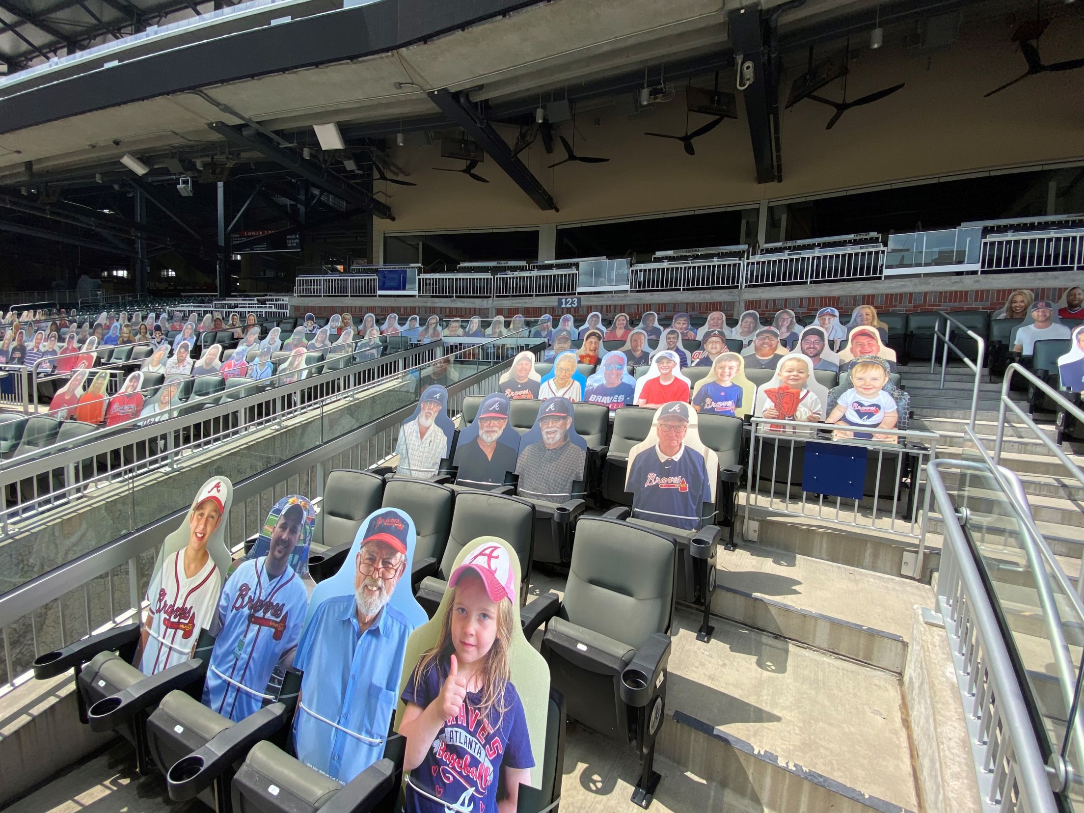 Braves Country Cutouts