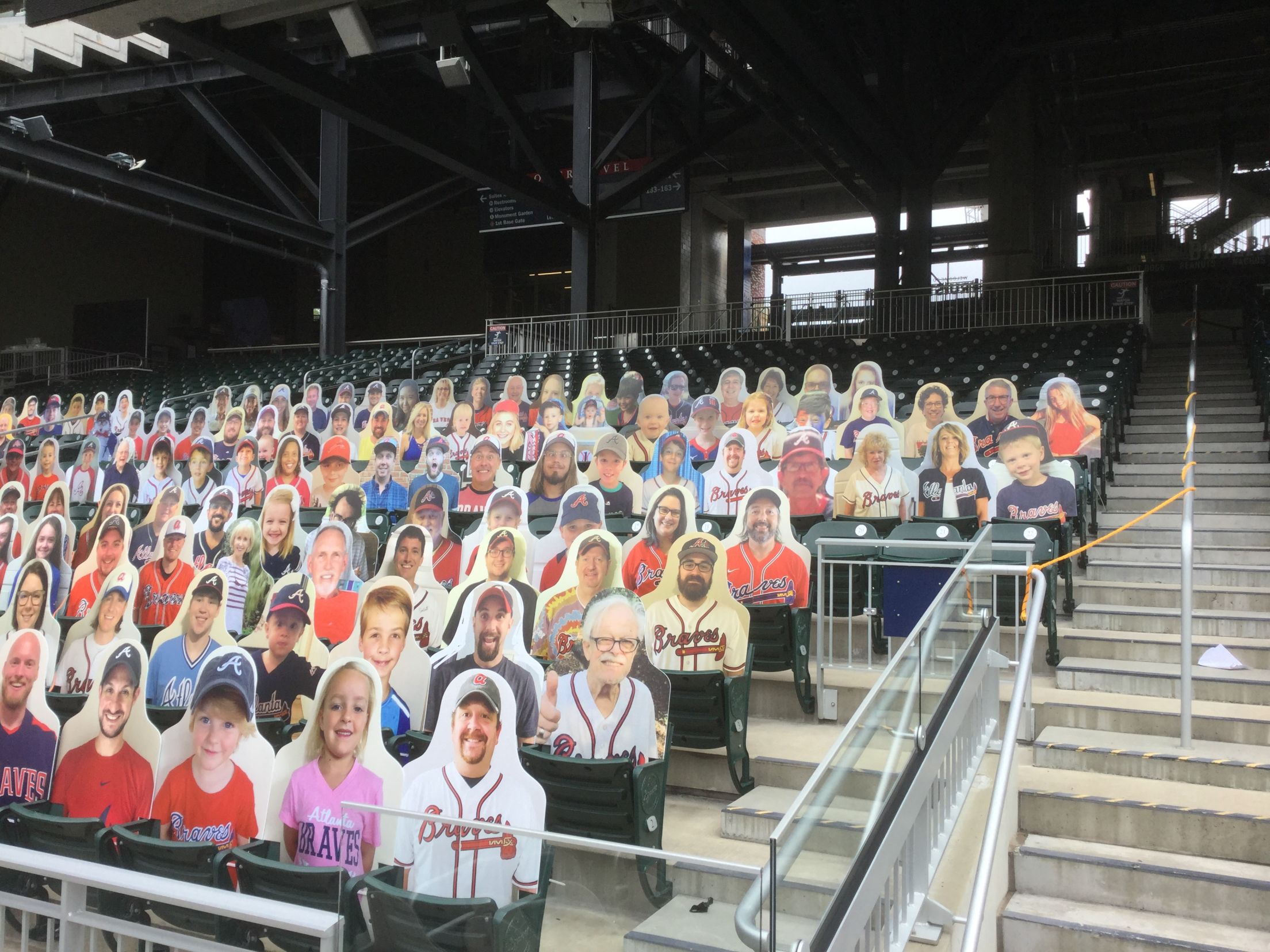 Braves Country Cutouts