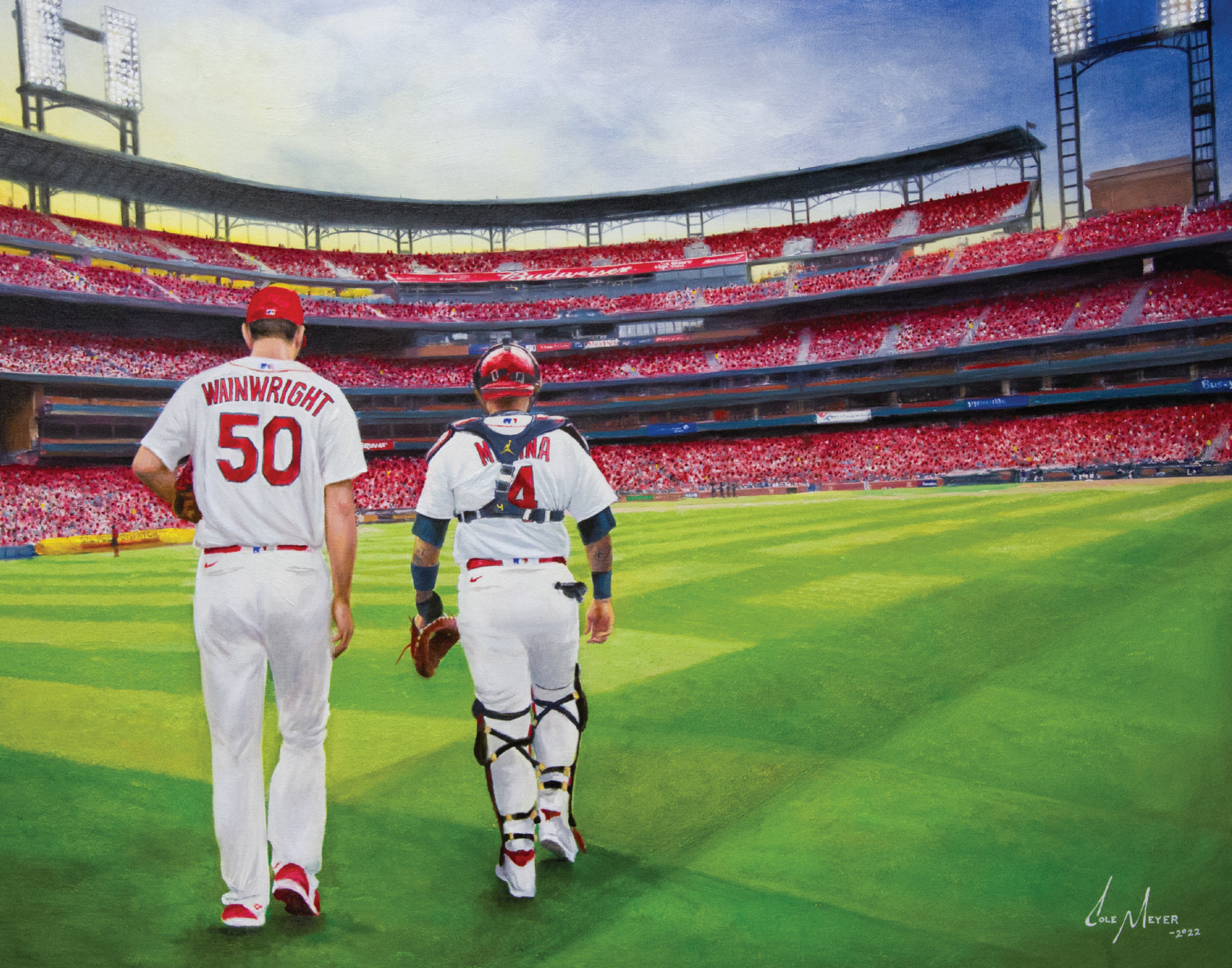 Yadi & Waino Canvas Print
