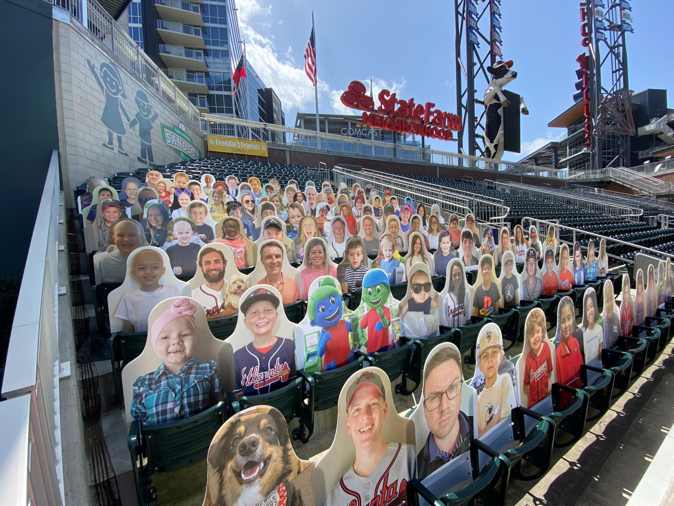 Braves Country Cutouts