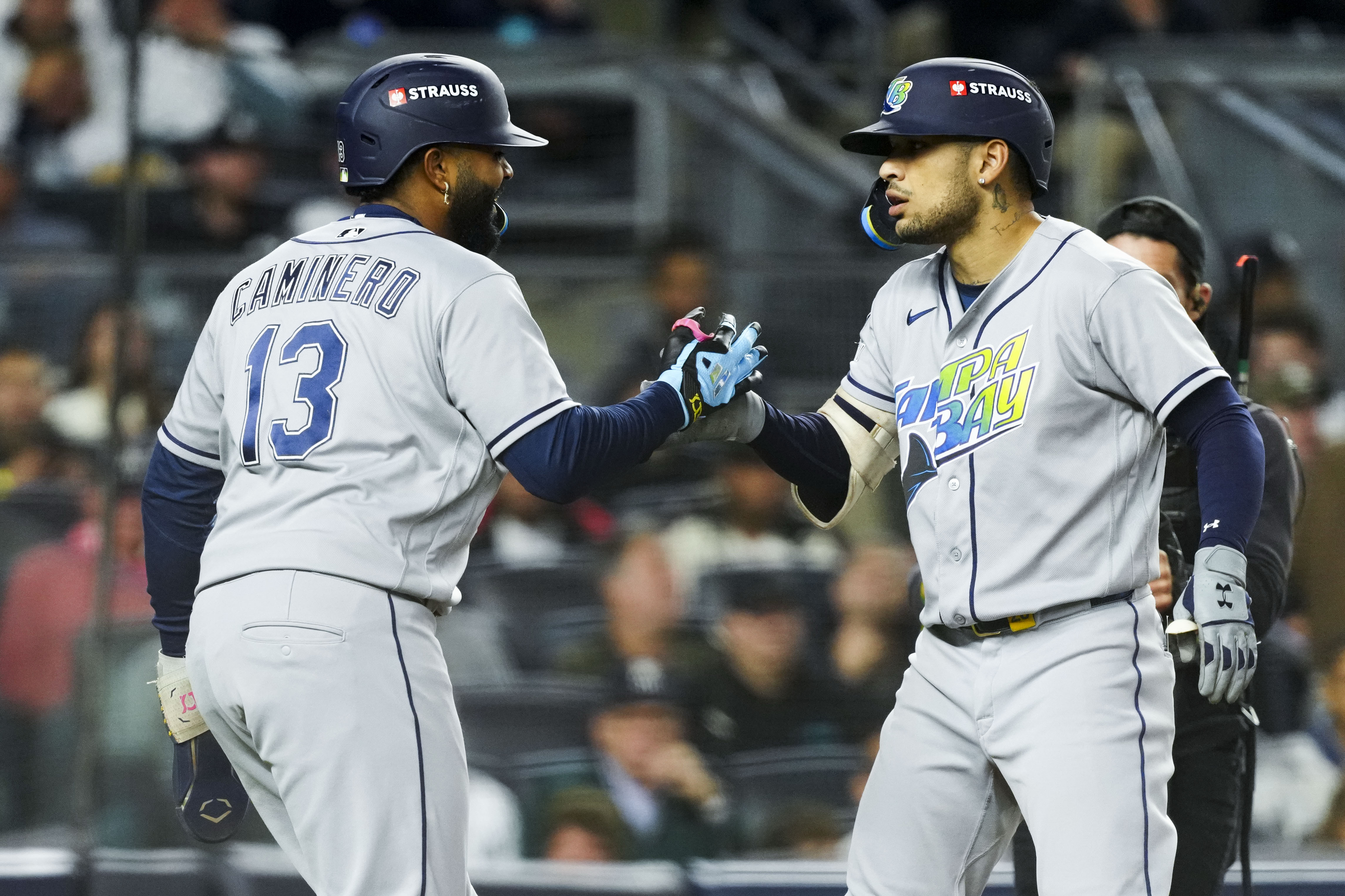 Junior Caminero and Victor Mesa Jr.