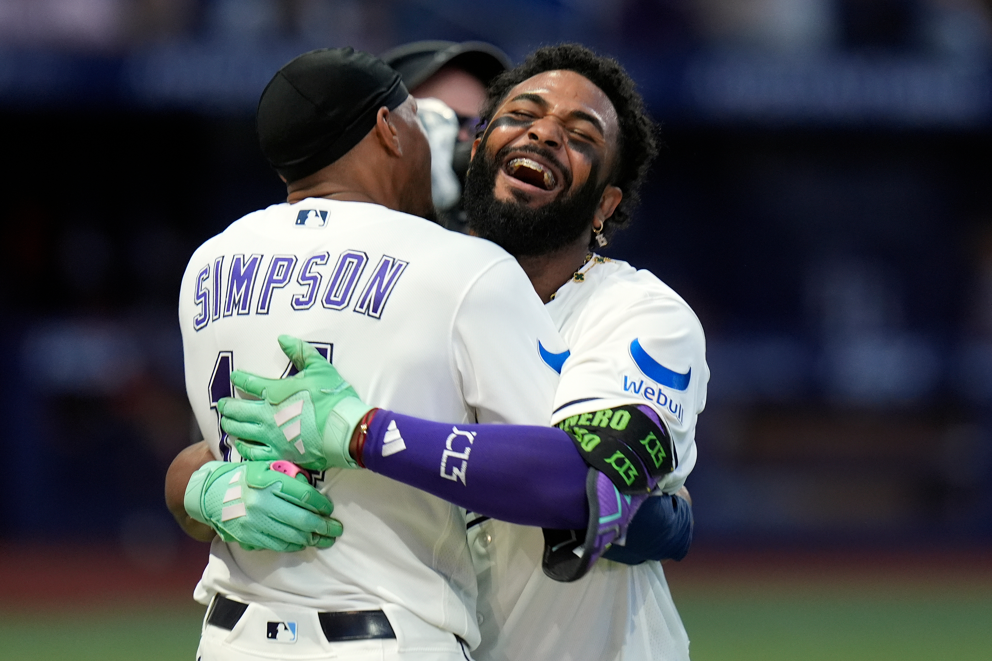 Chandler Simpson and Junior Caminero