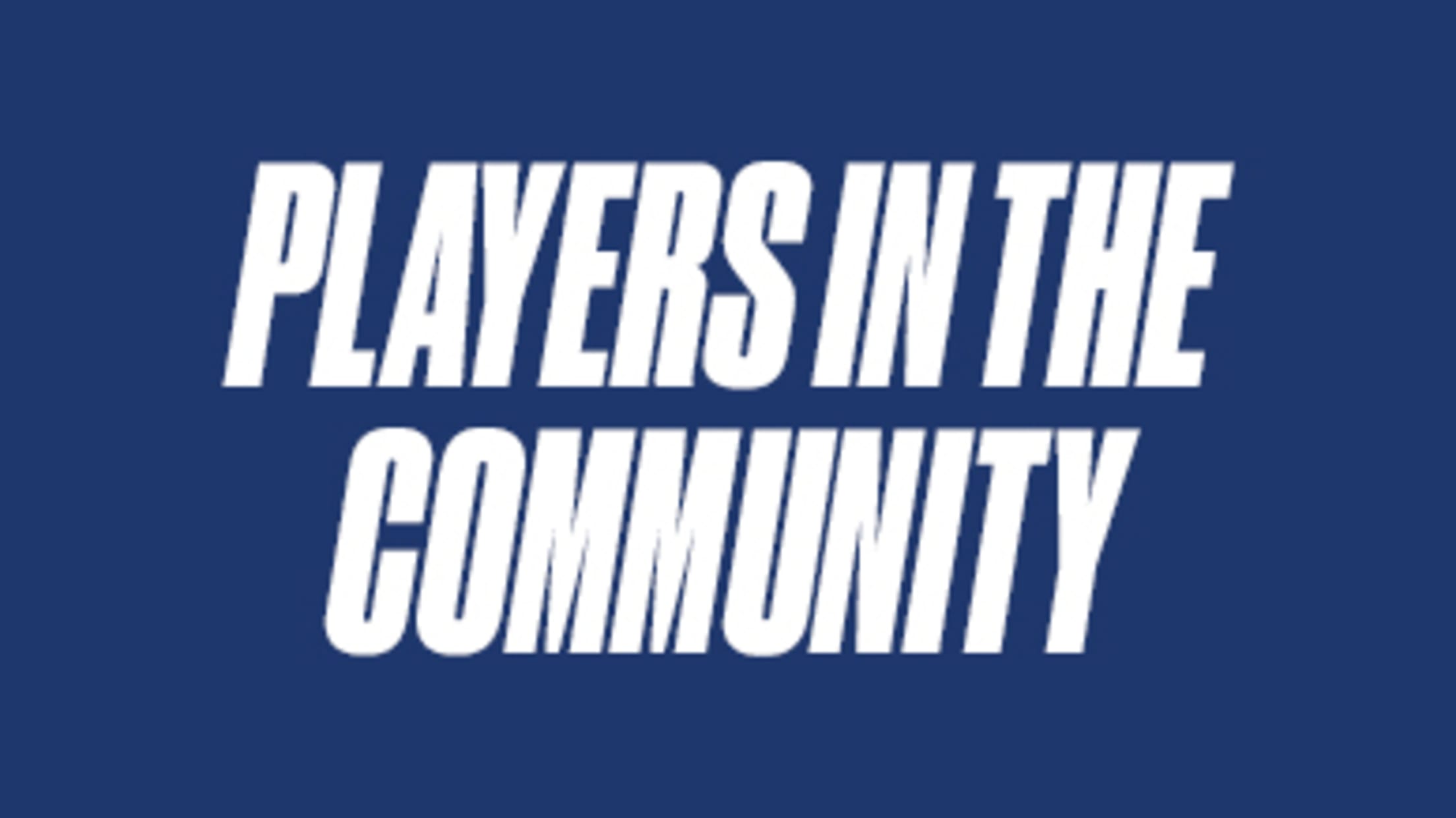 Players in the Community