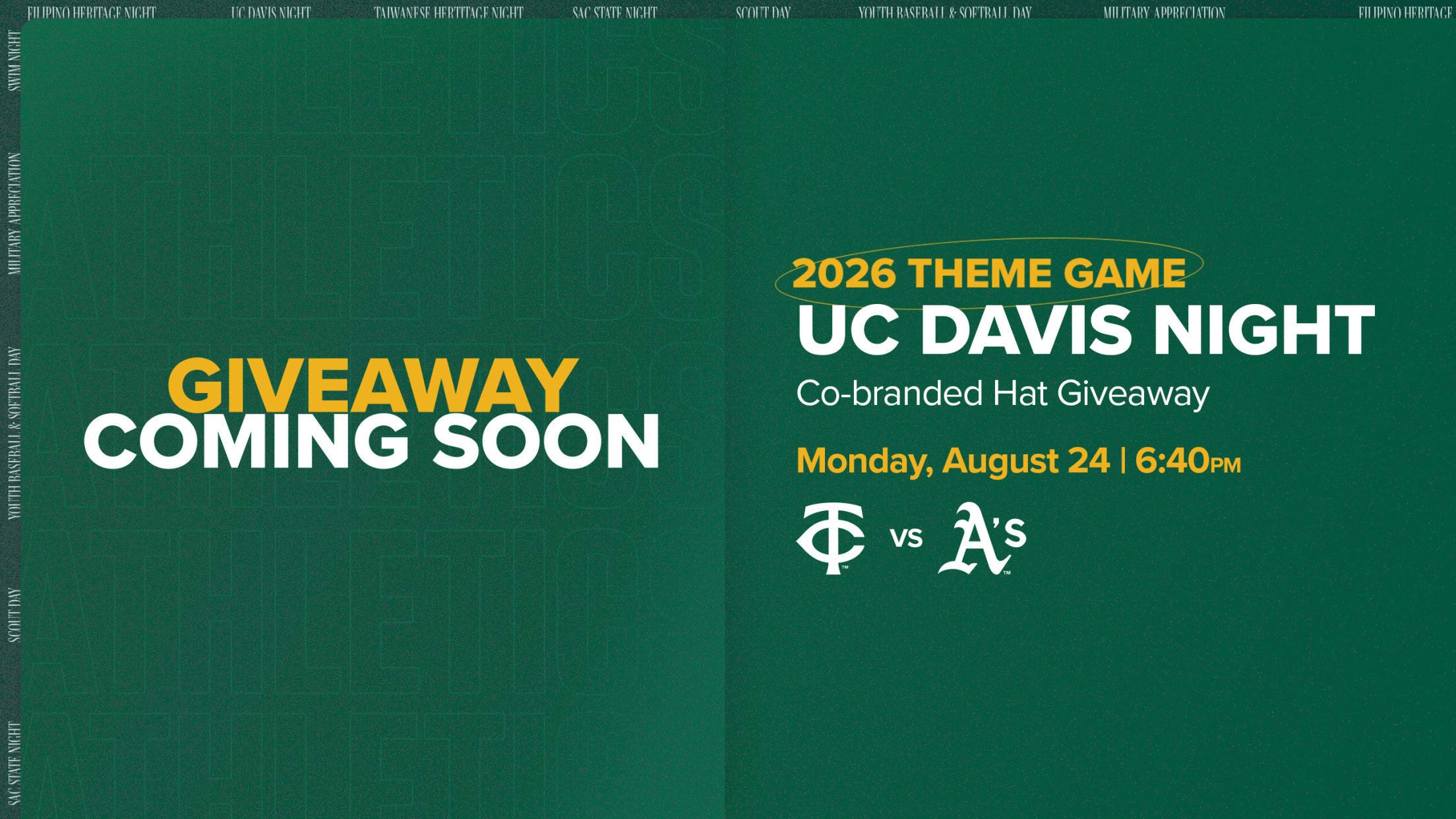 UC Davis Night: August 24