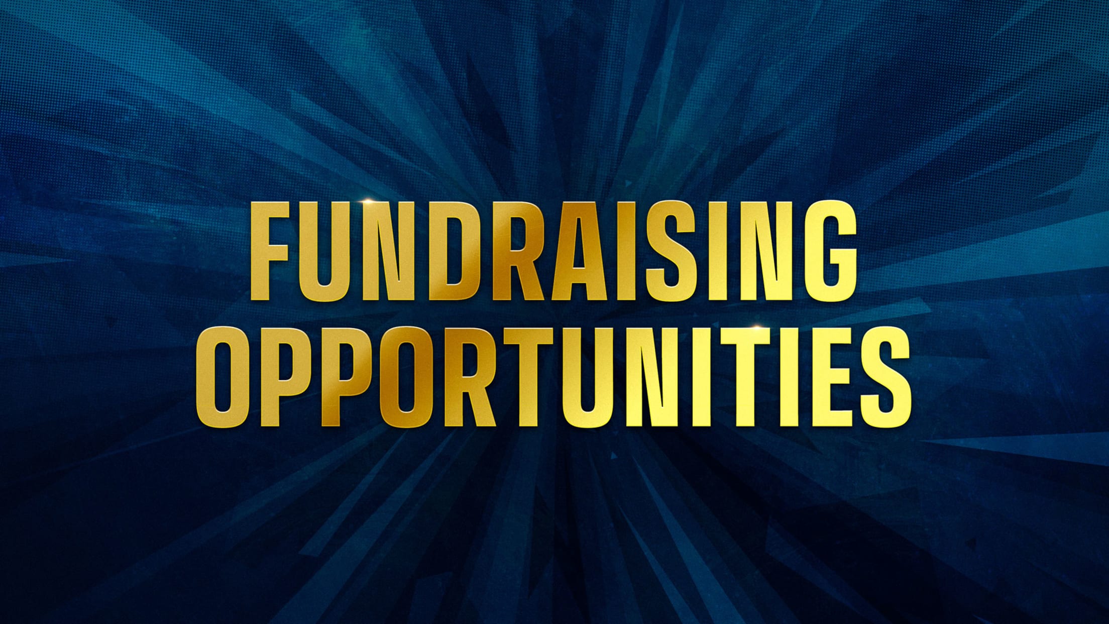 Fundraising Opportunities