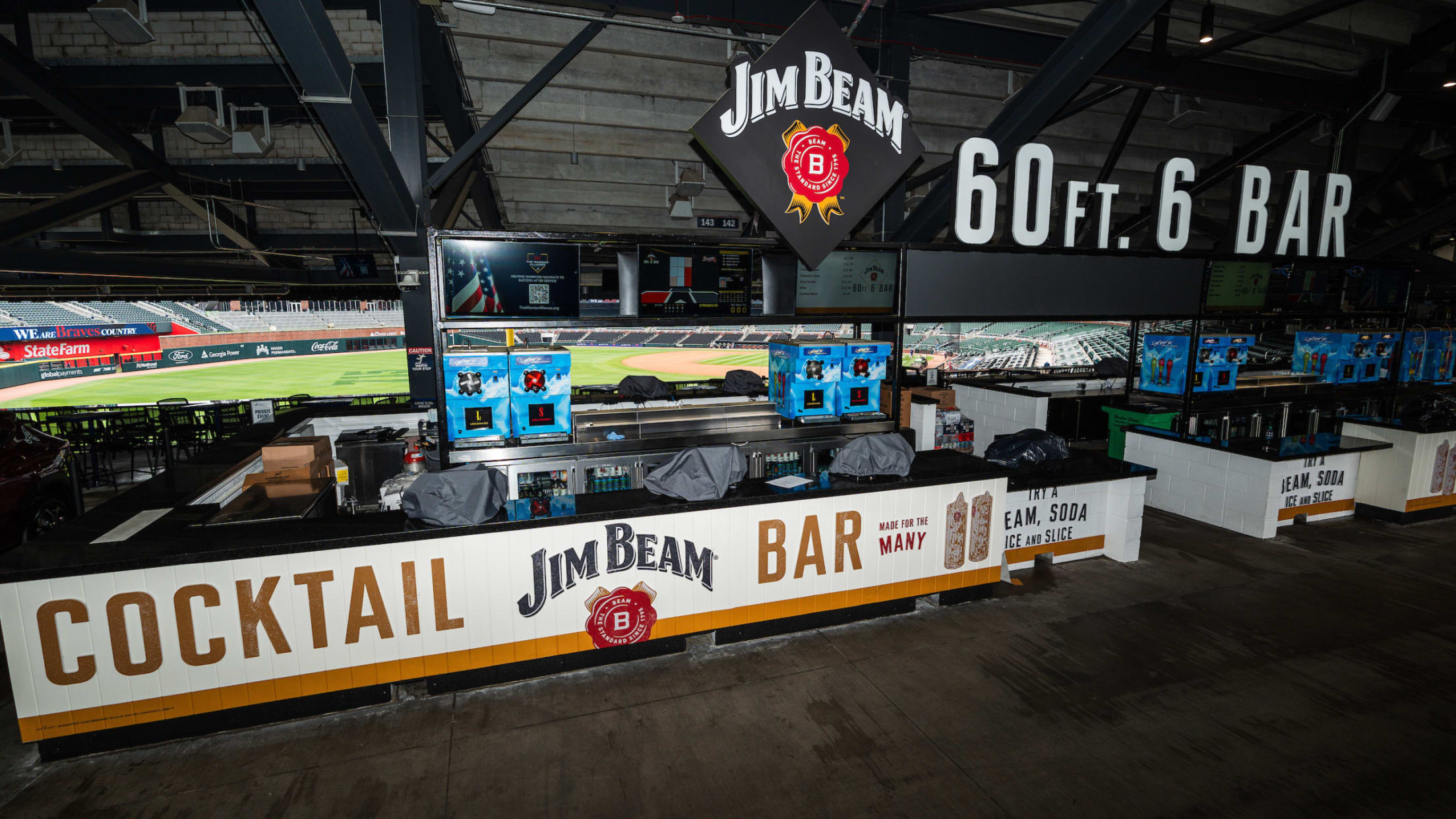 Jim Beam Bourbon Decks Atlanta Braves