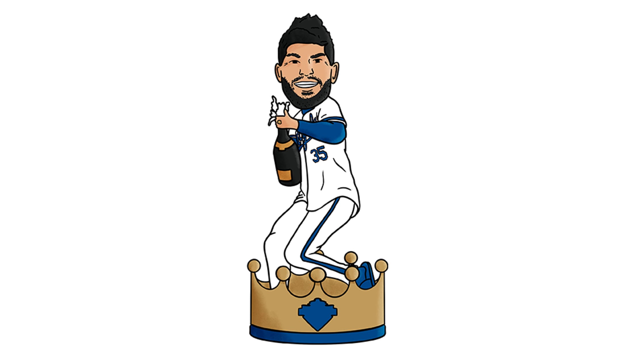 2015 Champs Bobblehead Collection - Eric Hosmer