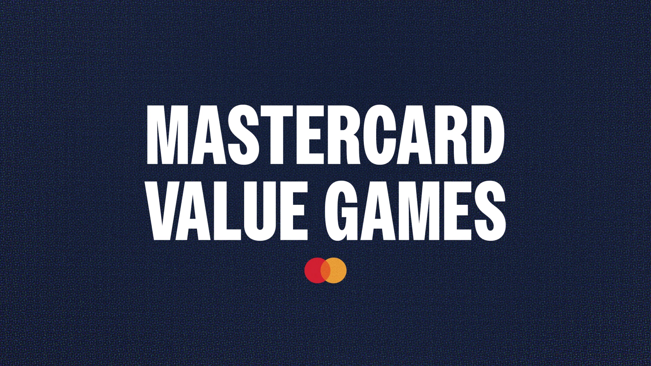 Mastercard Value Games