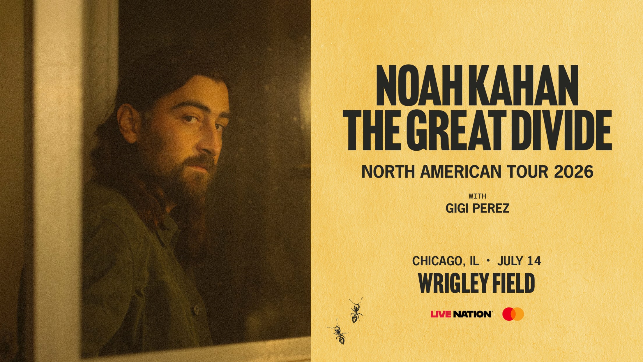 Noah Kahan at Wrigley Field