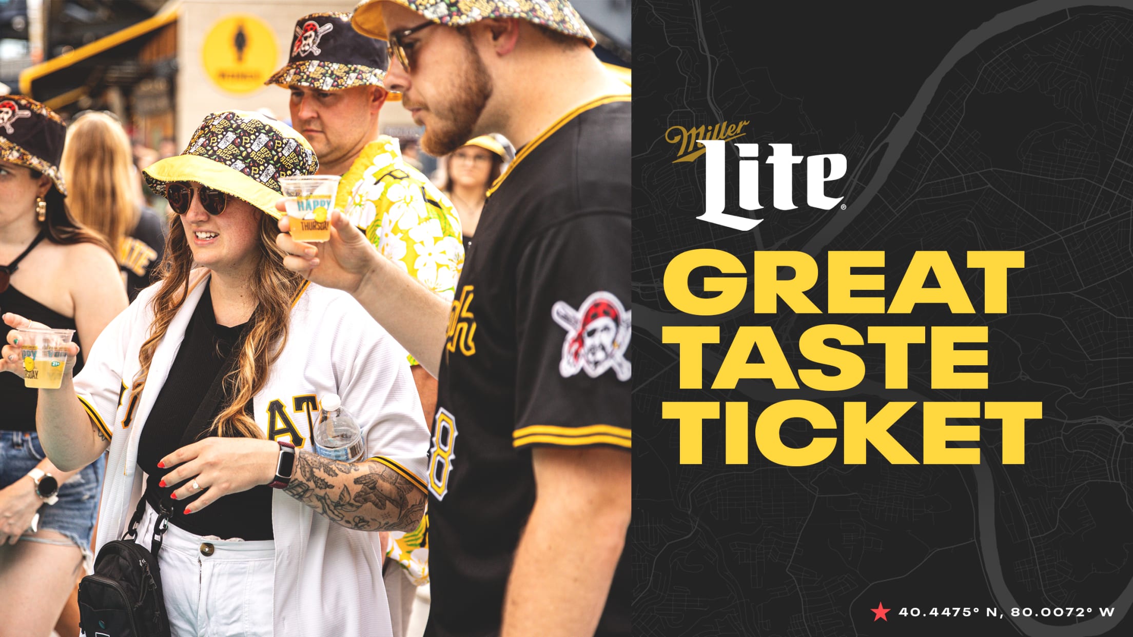 Miller Lite Great Taste Ticket