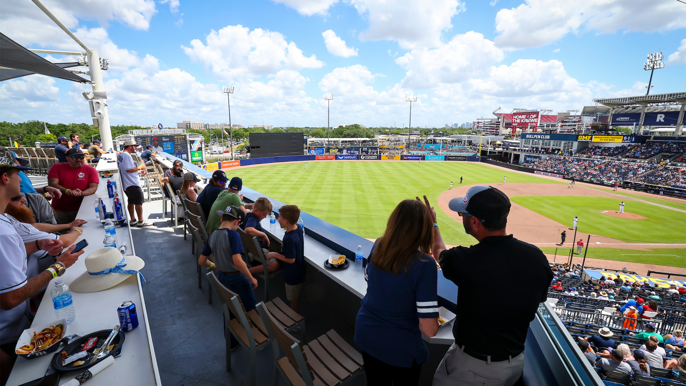 Rays Third Base Club Group Tickets